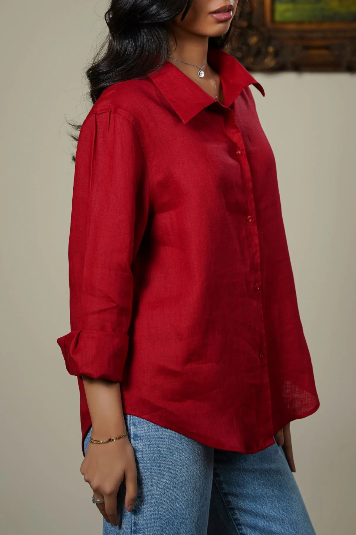 100% PURE LINEN SHIRT - Image 5
