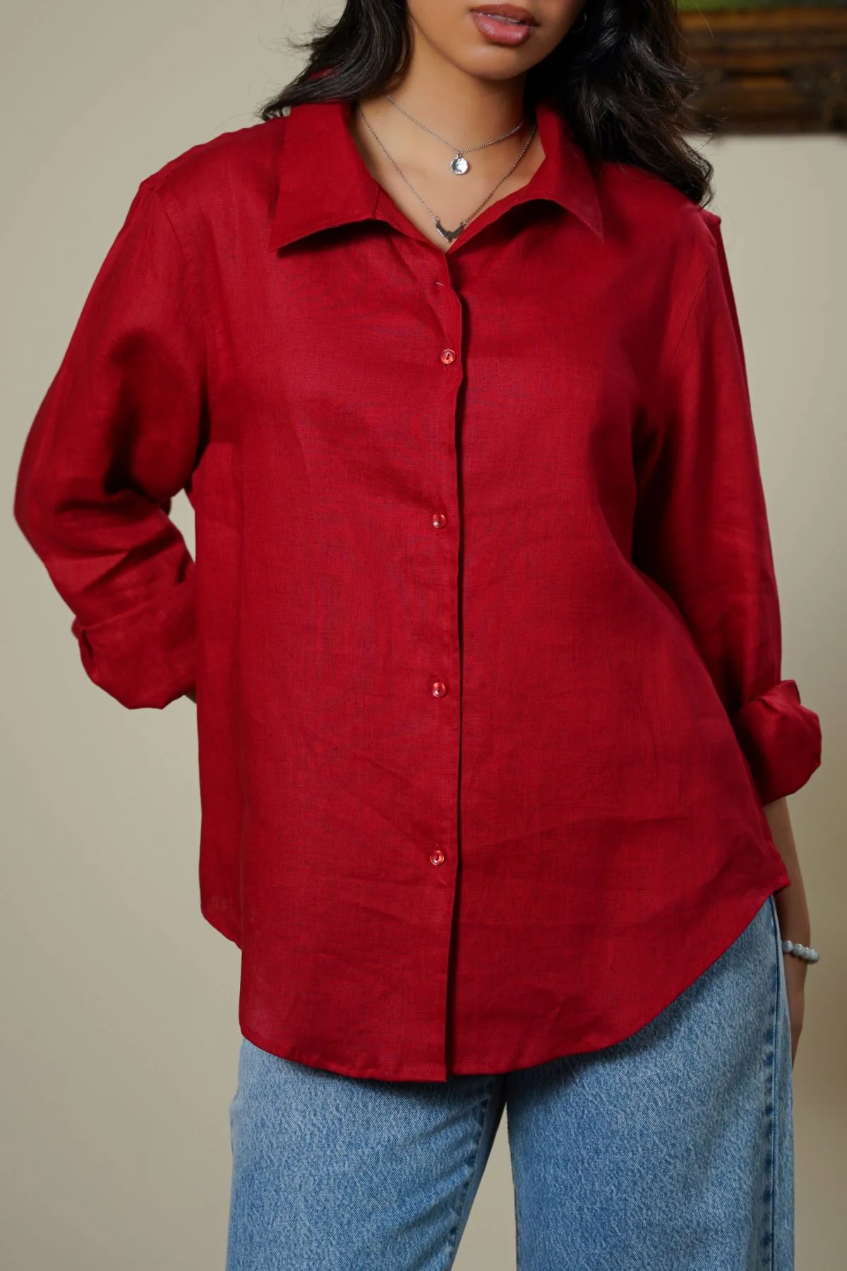 100% PURE LINEN SHIRT - Image 7