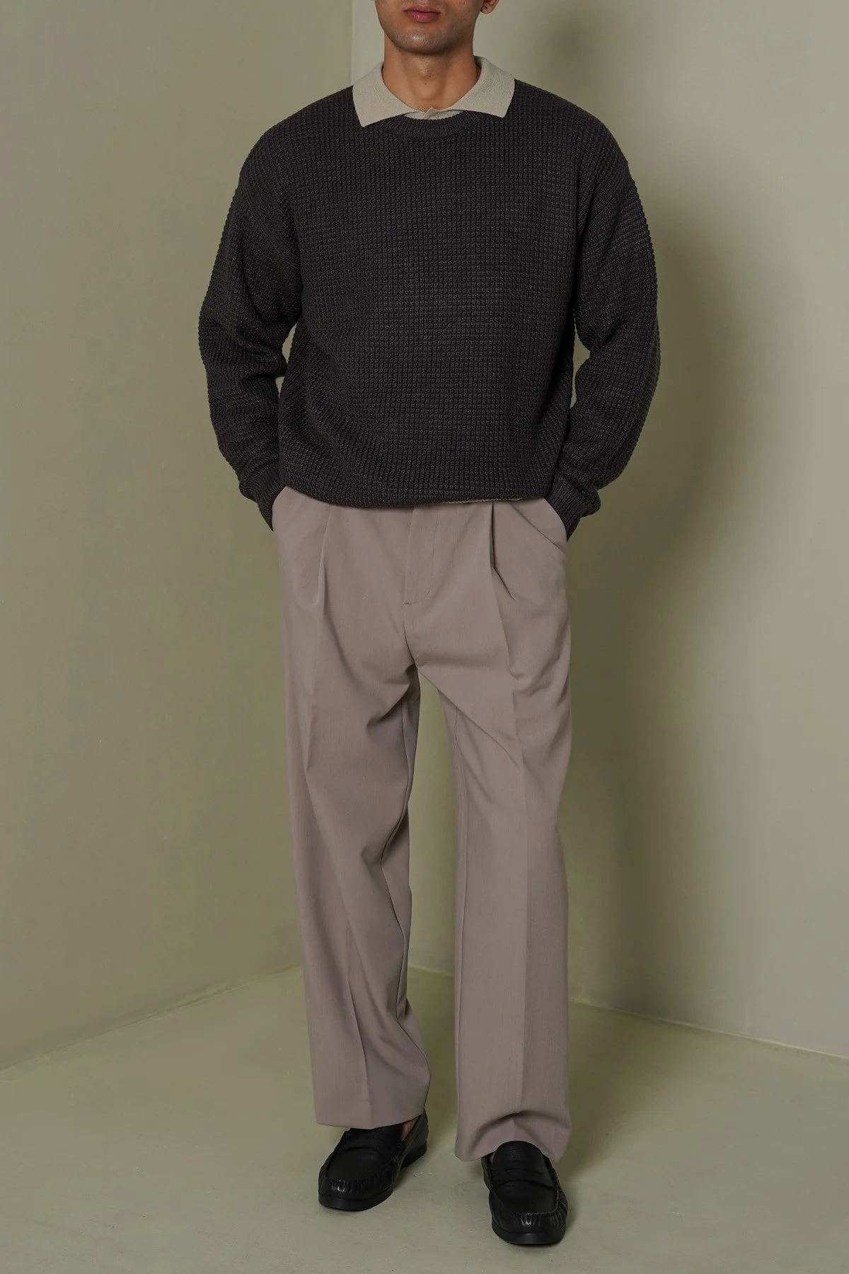 3D PLEATED PANTS - Image 3