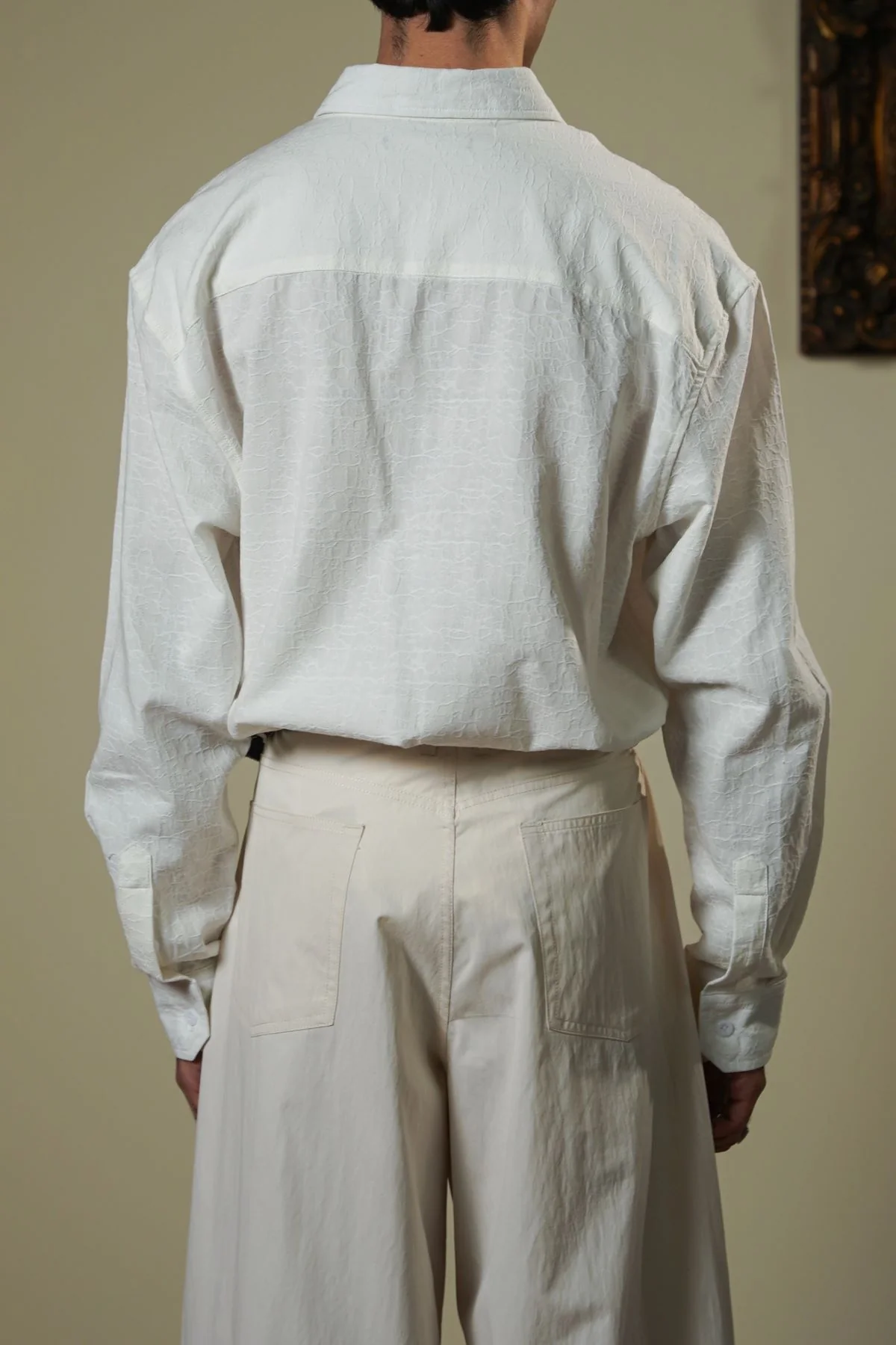 ABSTRACT JACQUARD SHIRT - Image 5