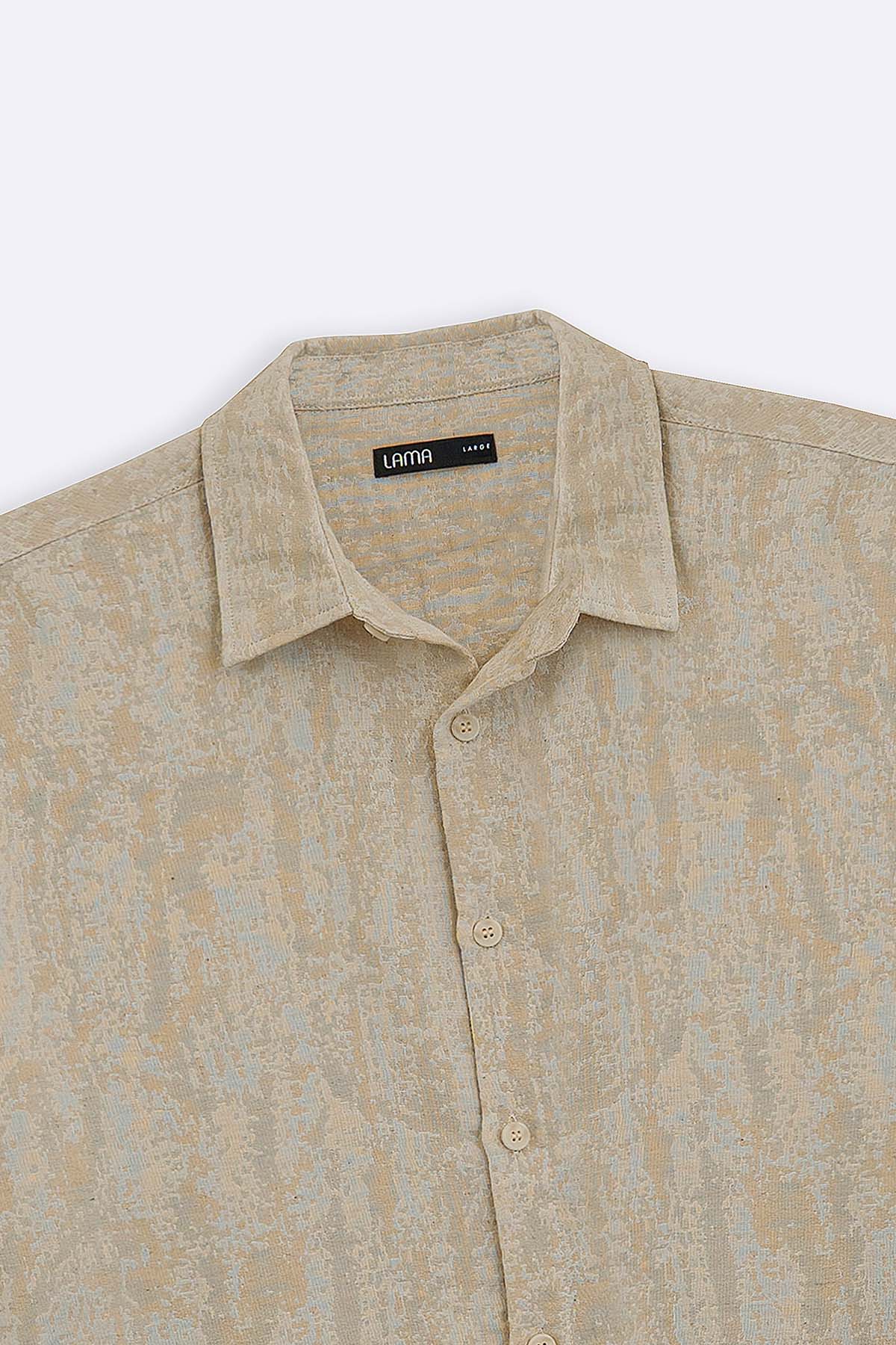 ABSTRACT JACQUARD SHIRT - Image 7