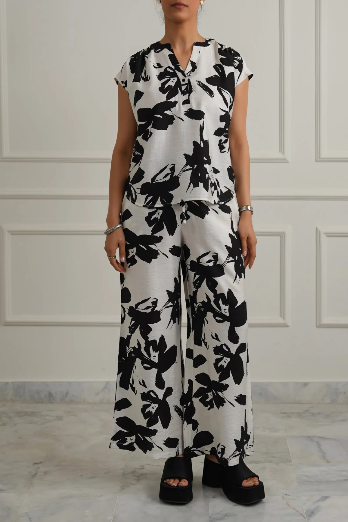 ABSTRACT RESORT PANTS - Image 4