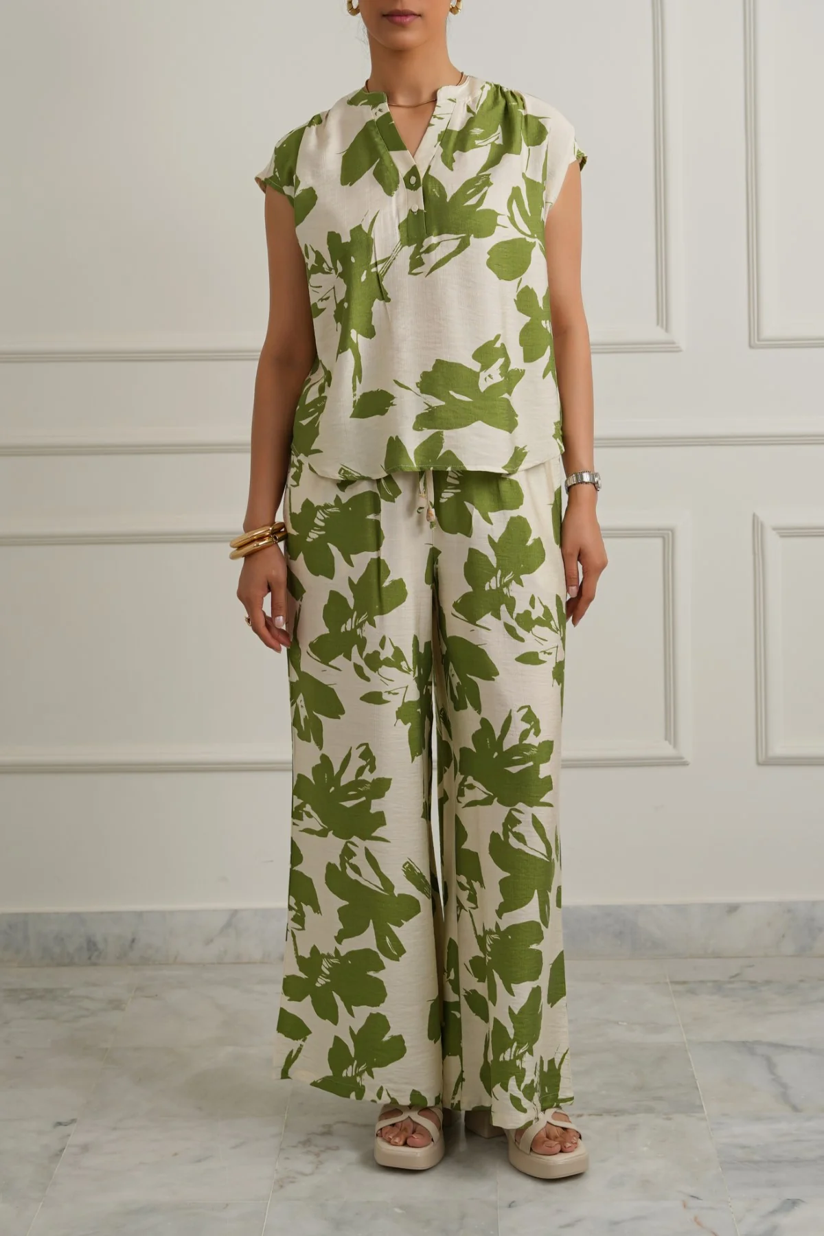 ABSTRACT RESORT PANTS - Image 4