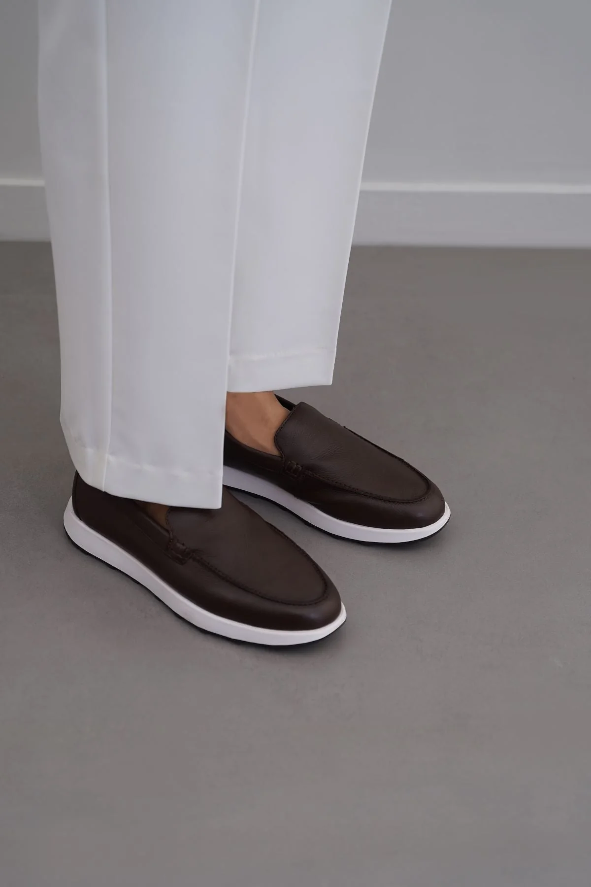 AIR LEATHER LOAFERS - Image 5