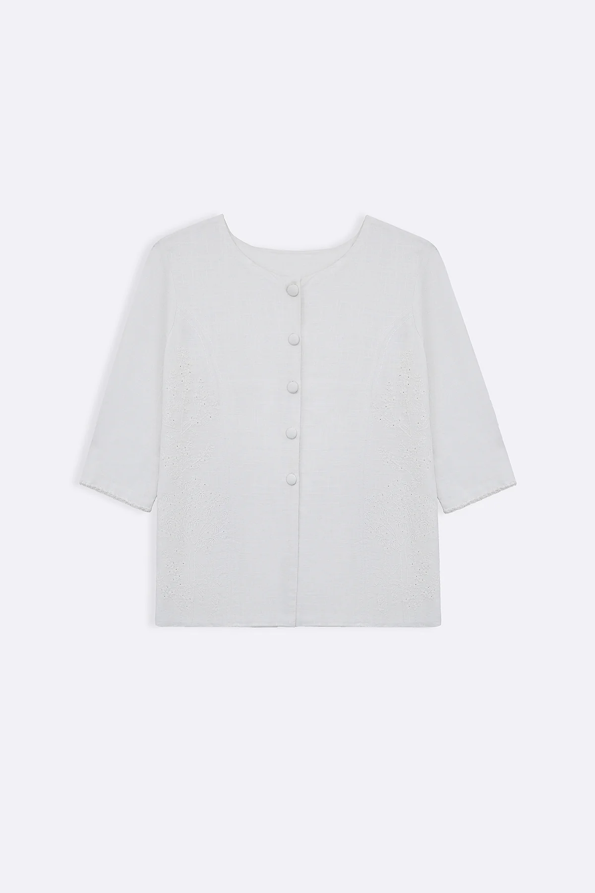 ARTISAN LINEN-COTTON TUNIC - Image 2