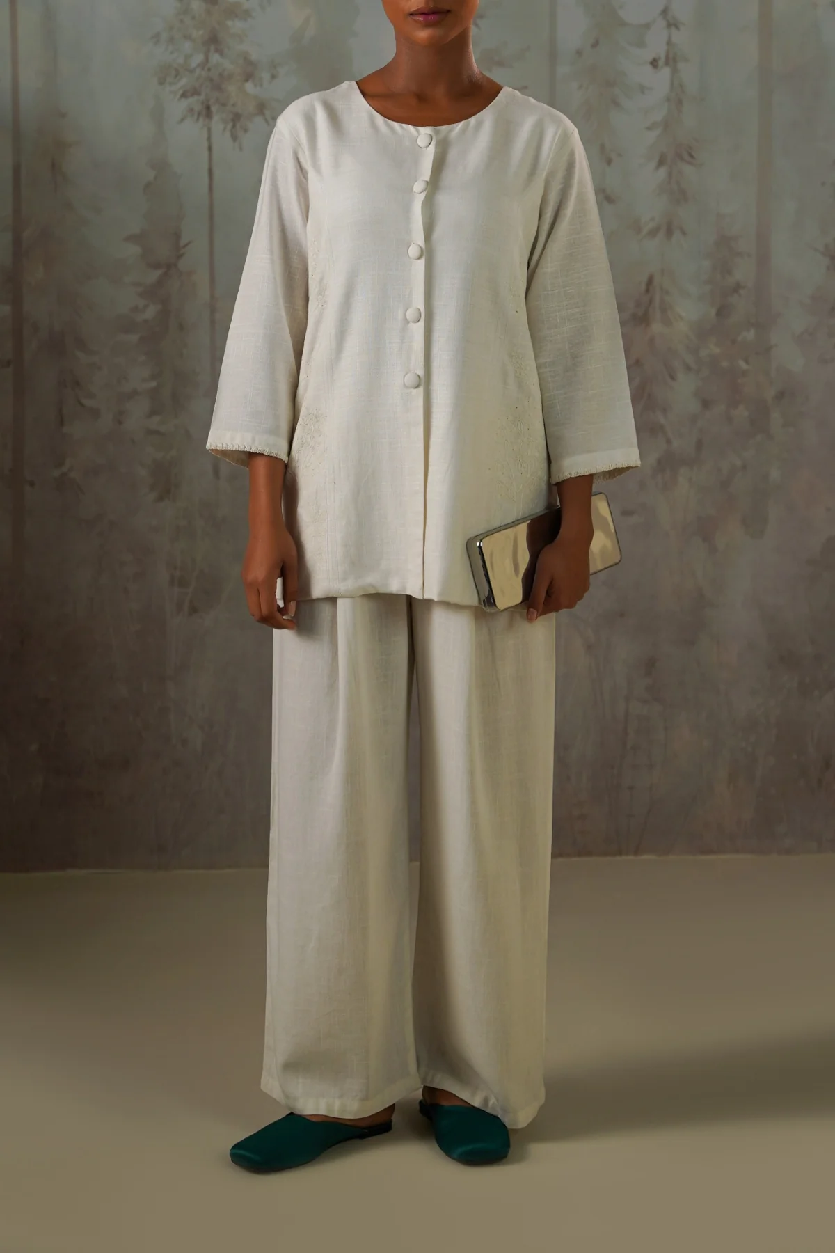 ARTISAN LINEN-COTTON TUNIC - Image 5