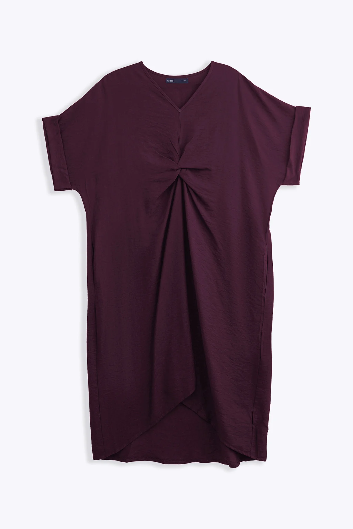 ASYMMETRICAL RUCHED DRESS - Image 3