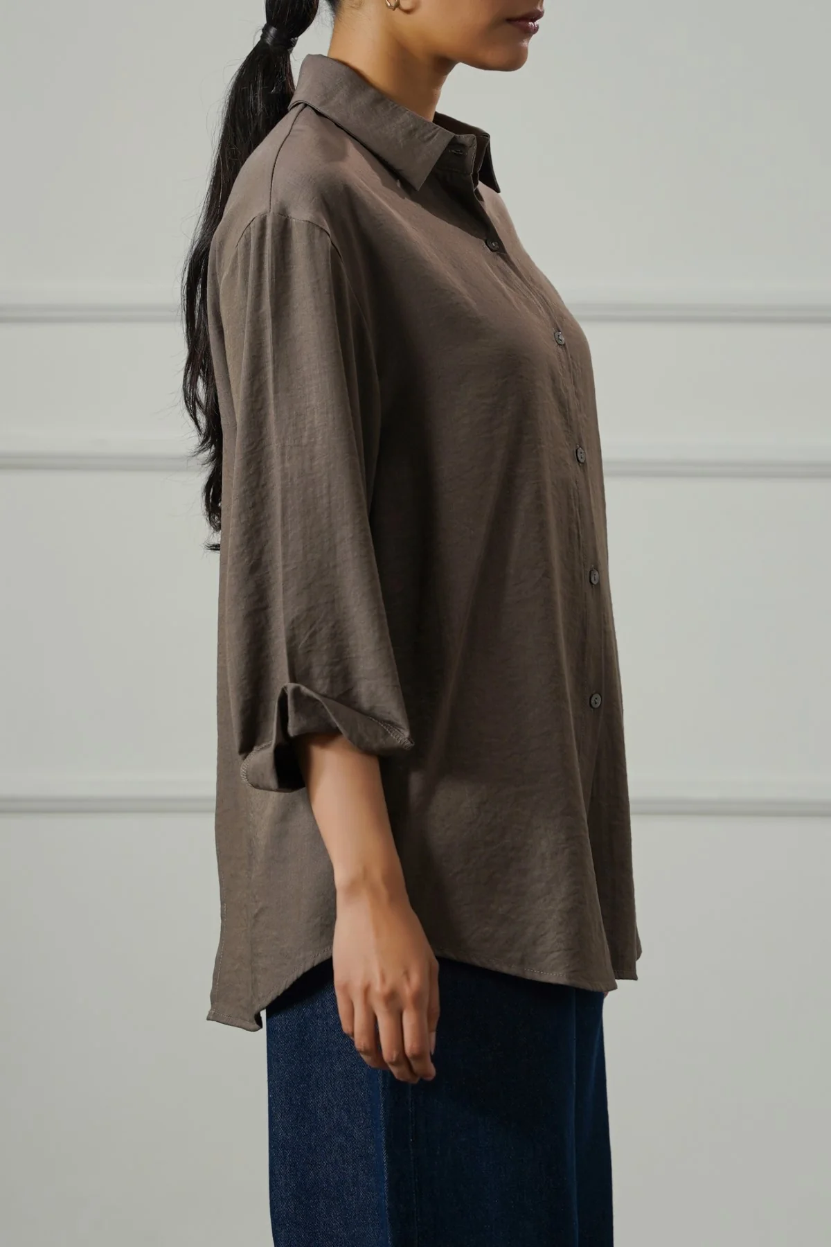BACK SLIT BLOUSE - Image 6