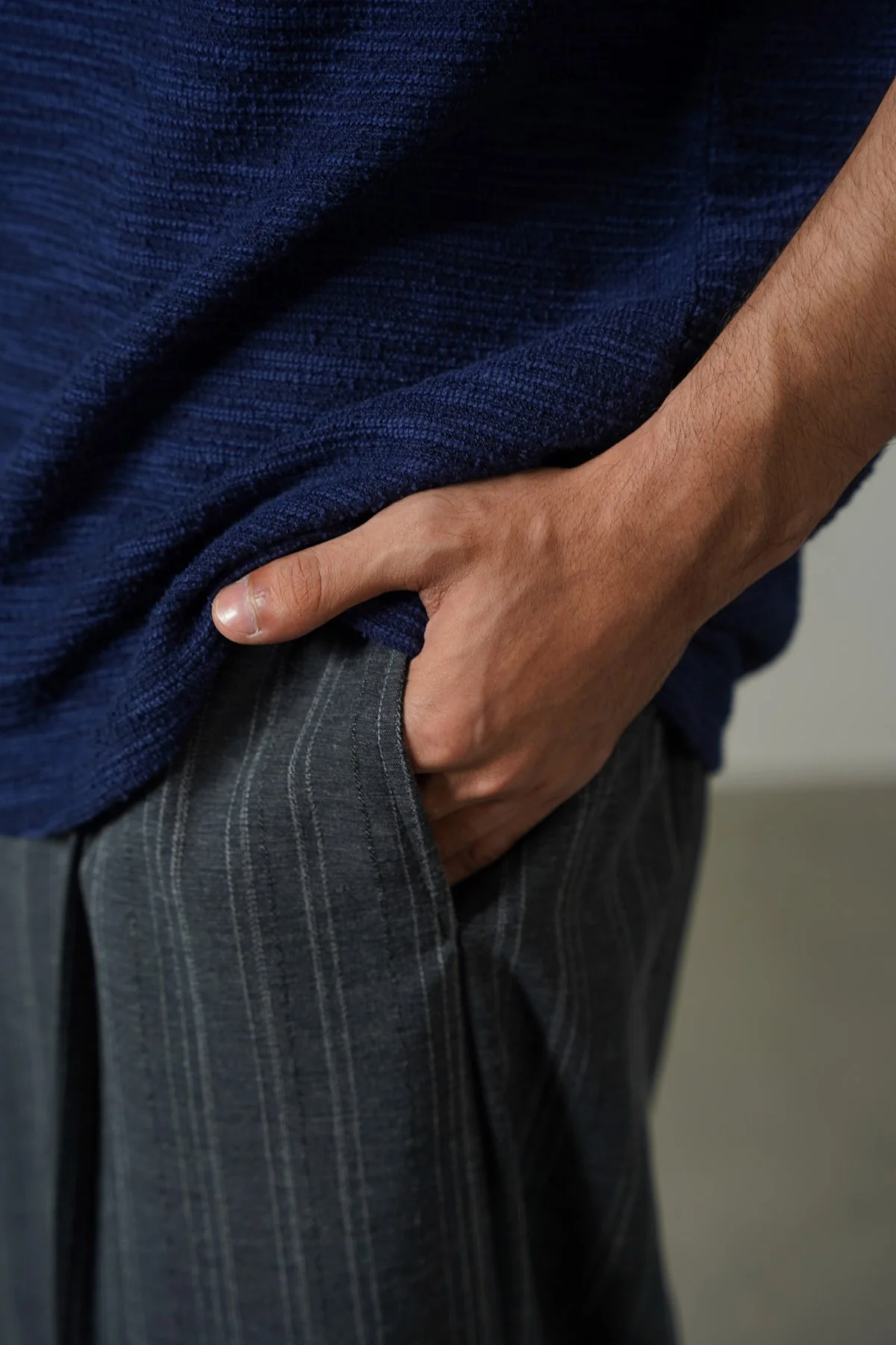 BAGGY PLEATED PANTS - Image 3