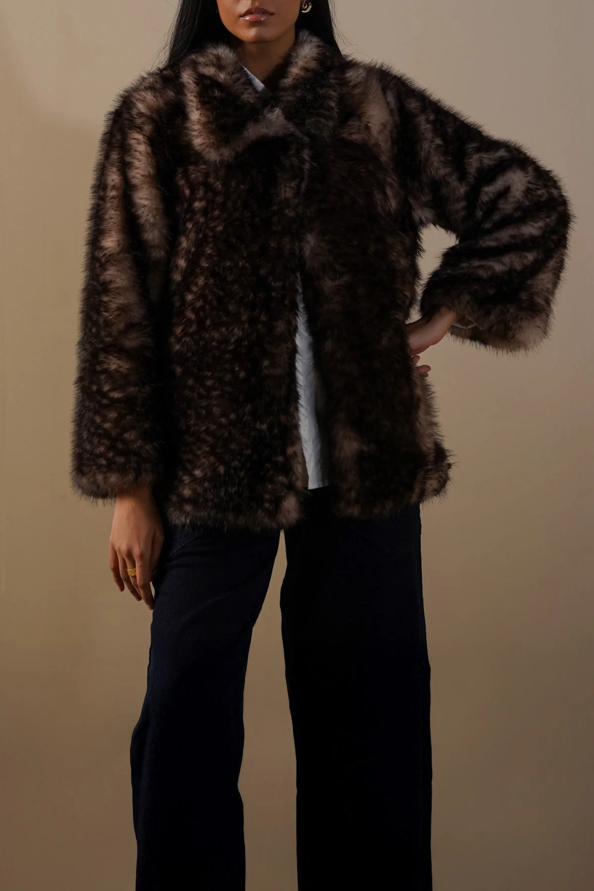 BAMBI FAUX FUR COAT