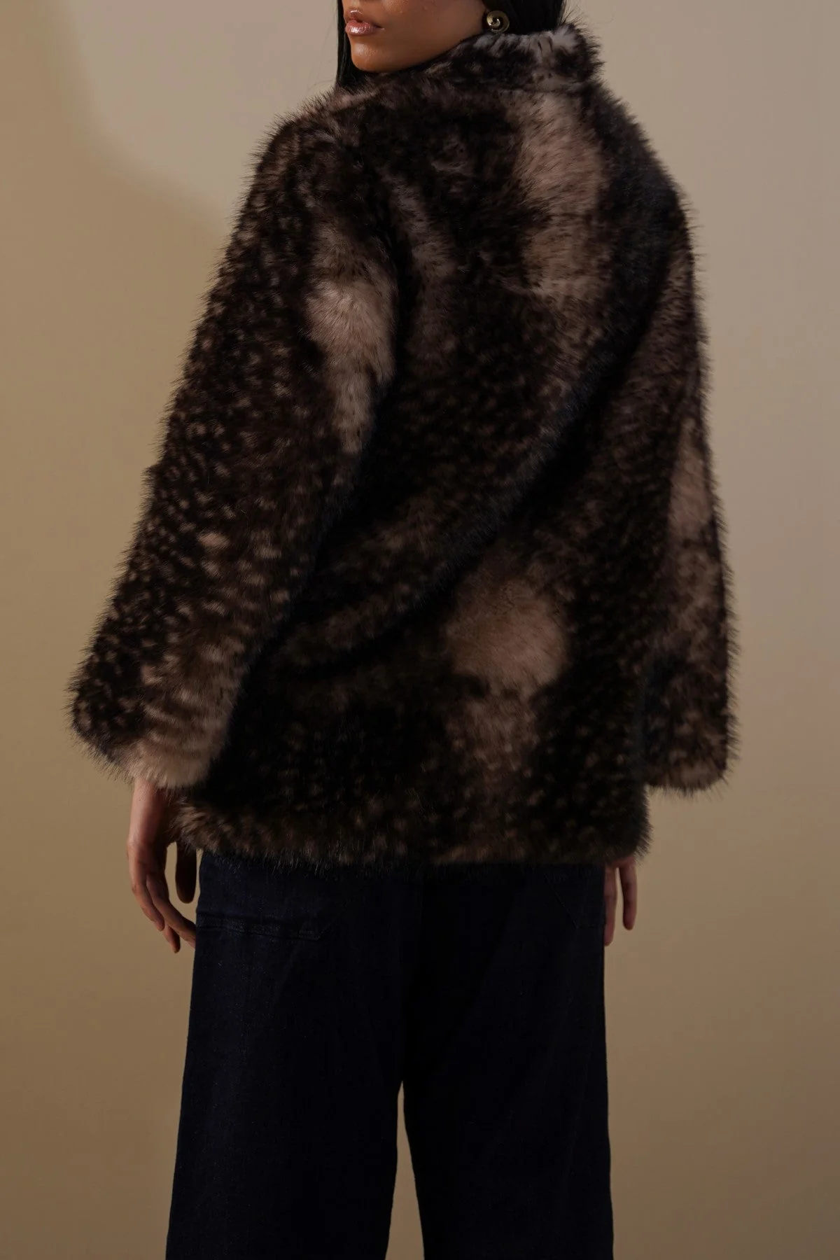 BAMBI FAUX FUR COAT - Image 4