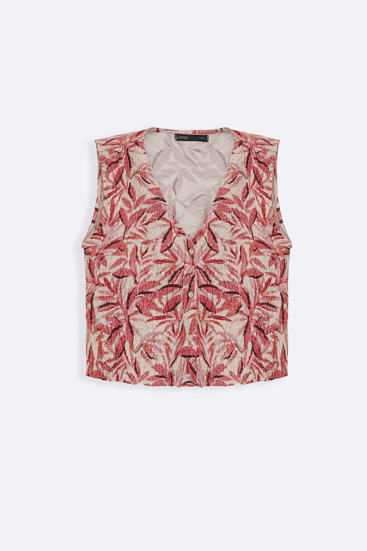 BAMBOO SMOCKED VEST - Image 2
