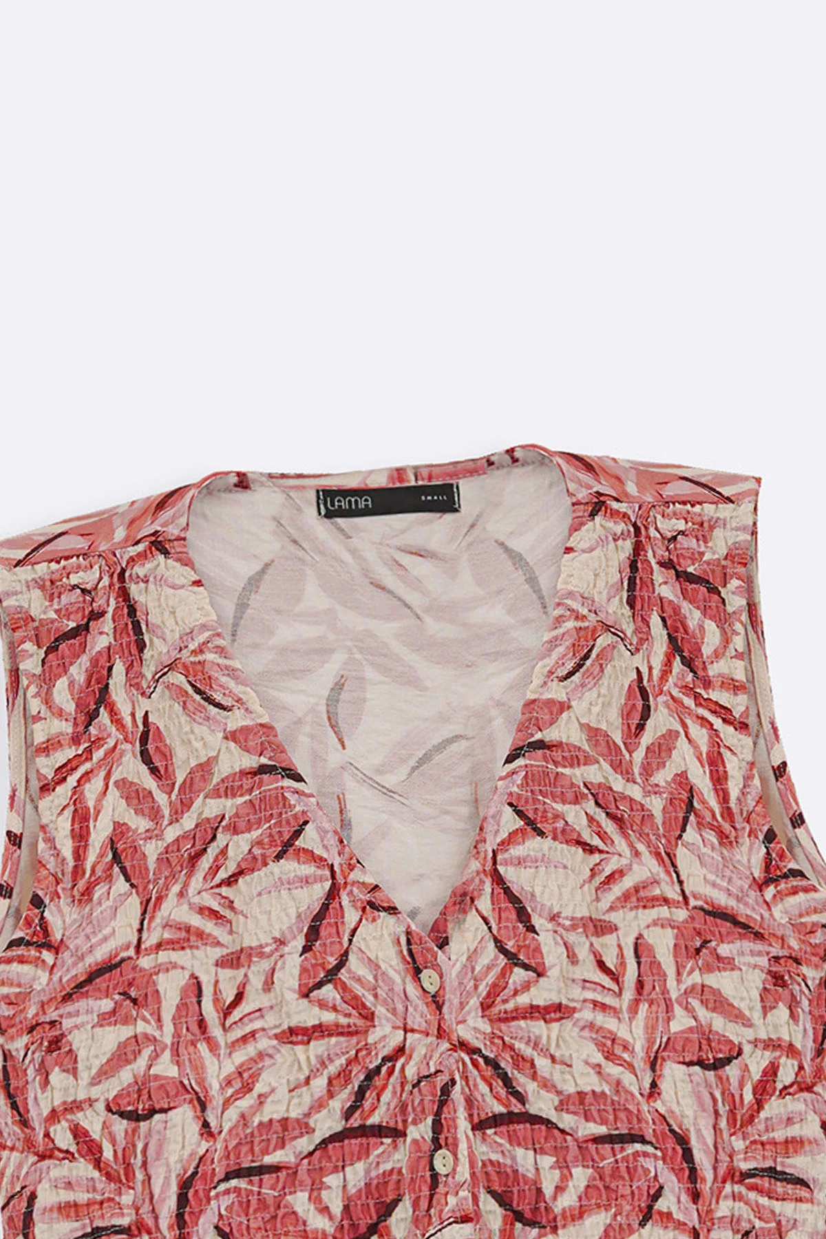 BAMBOO SMOCKED VEST - Image 7