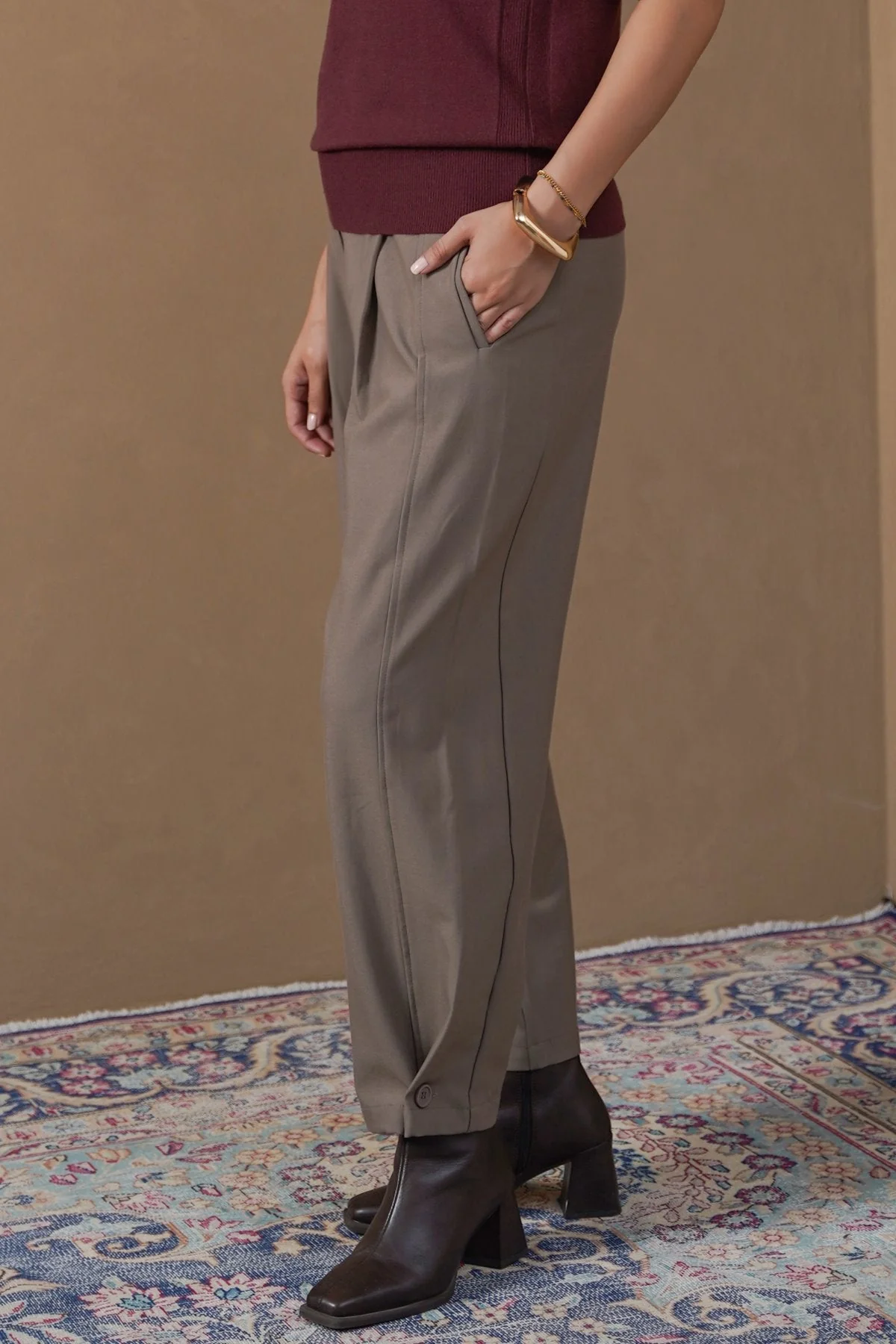 BARREL TROUSERS