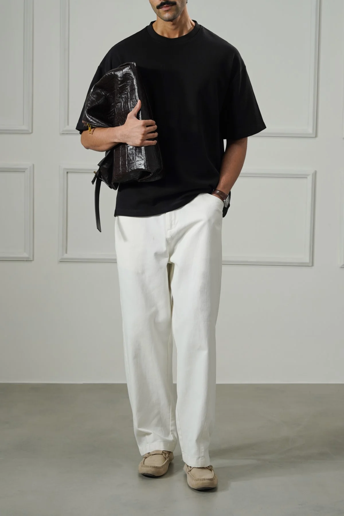BASIC RIBBED TEE - Image 6