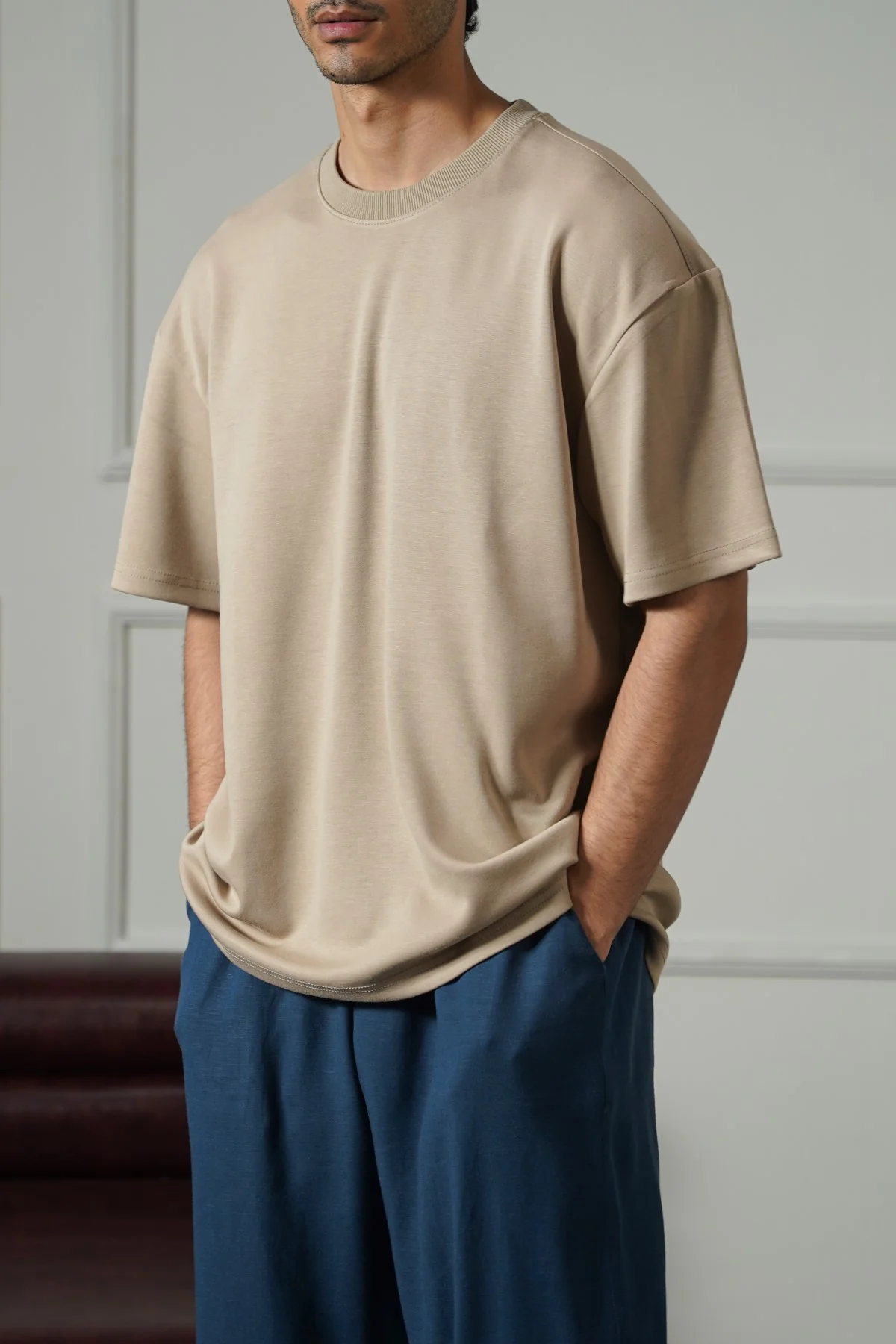 BASIC RIBBED TEE - Image 4