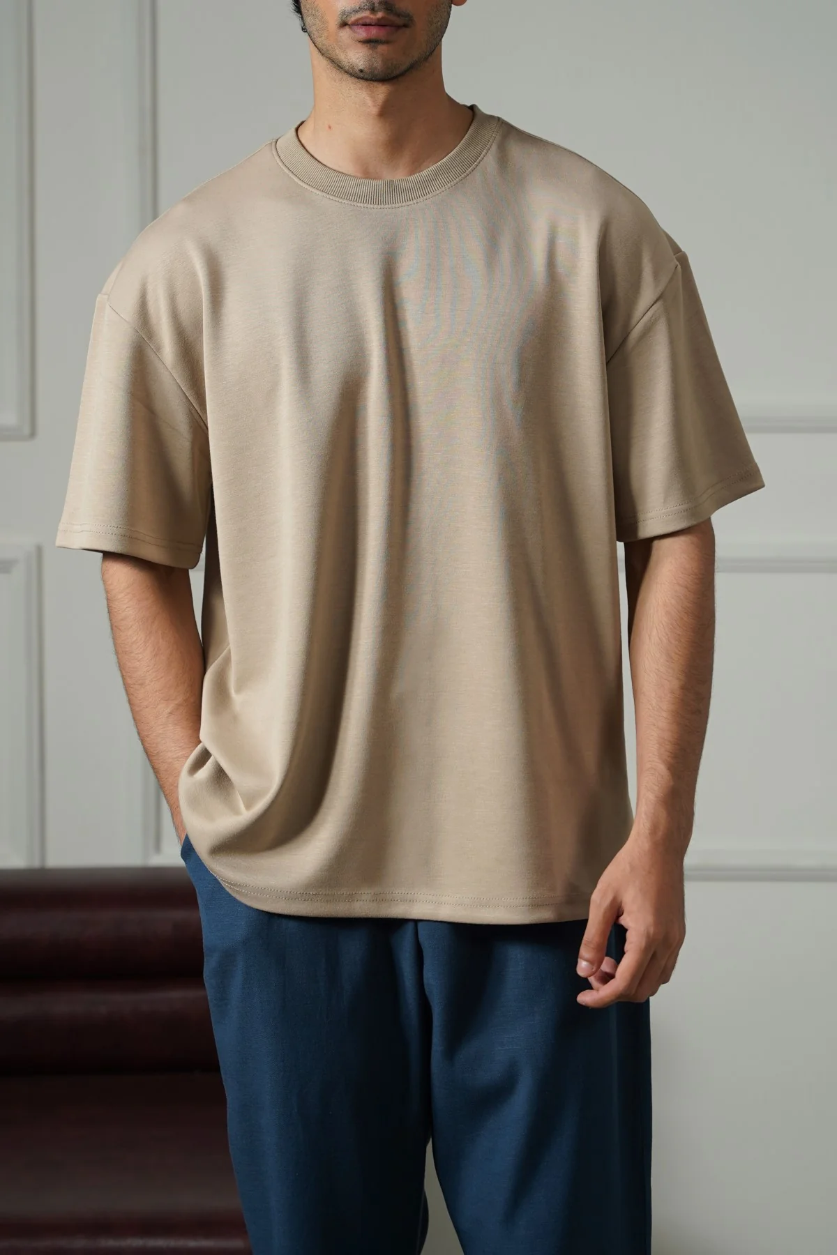 BASIC RIBBED TEE - Image 6