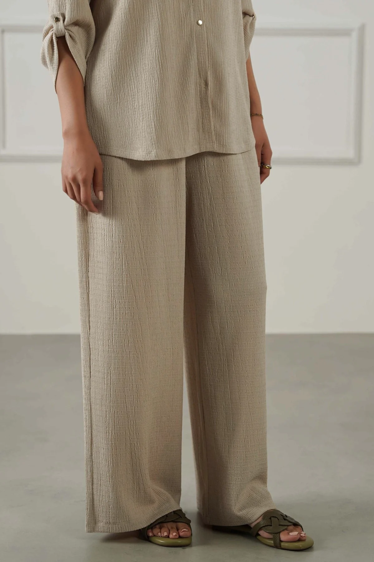 BASIC STRAIGHT PANTS - Image 7