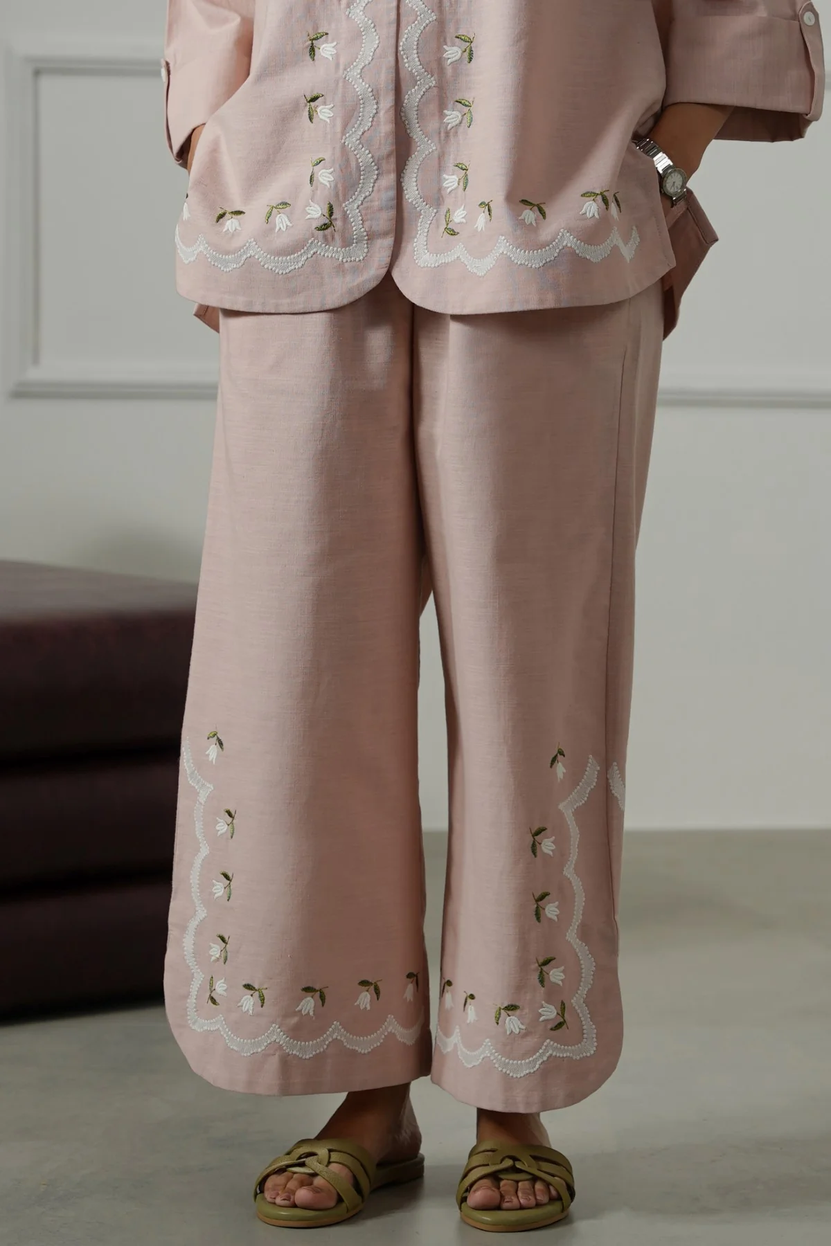 BELL FLORAL CULOTTES