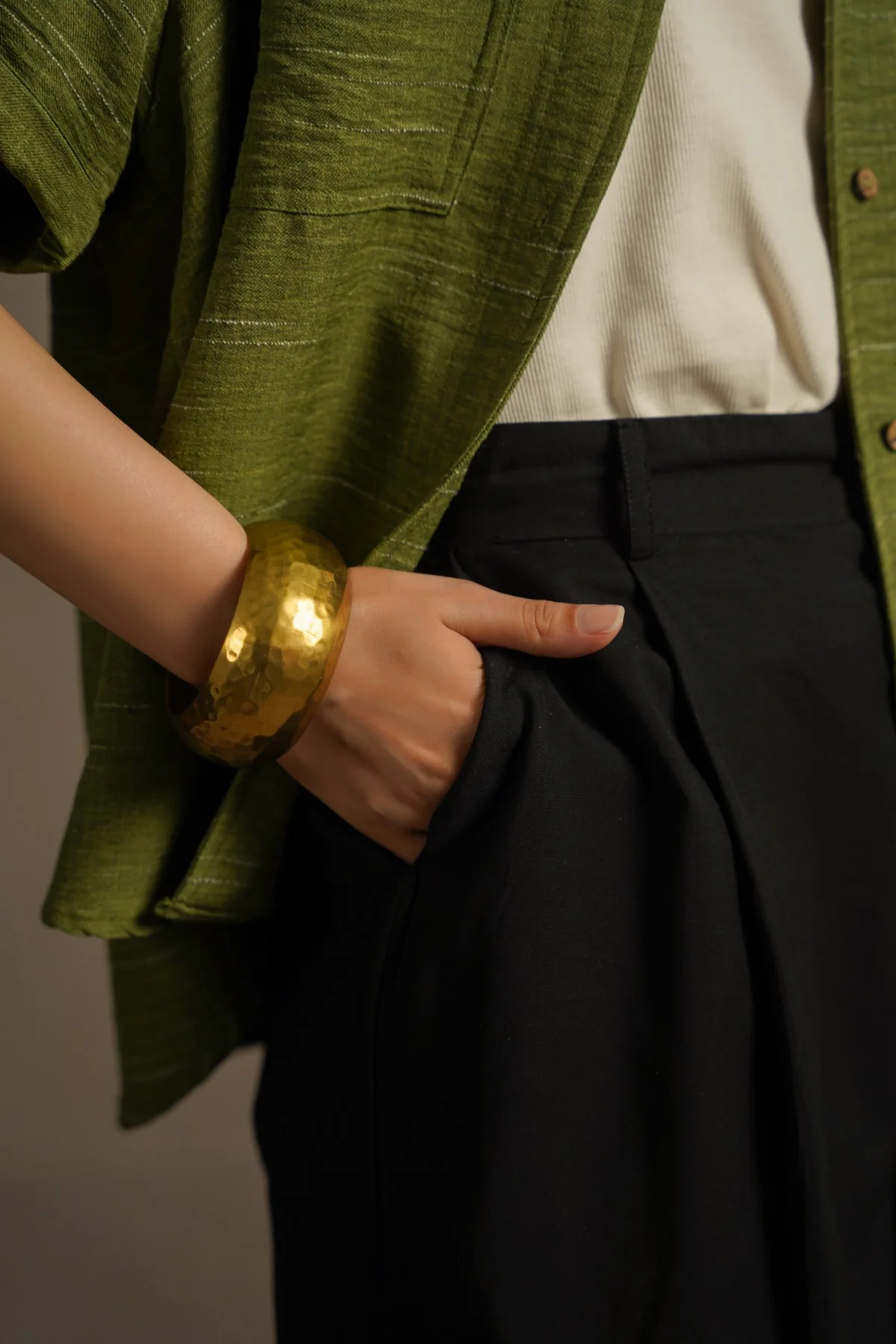 BLACK FLORA PANTS - Image 6