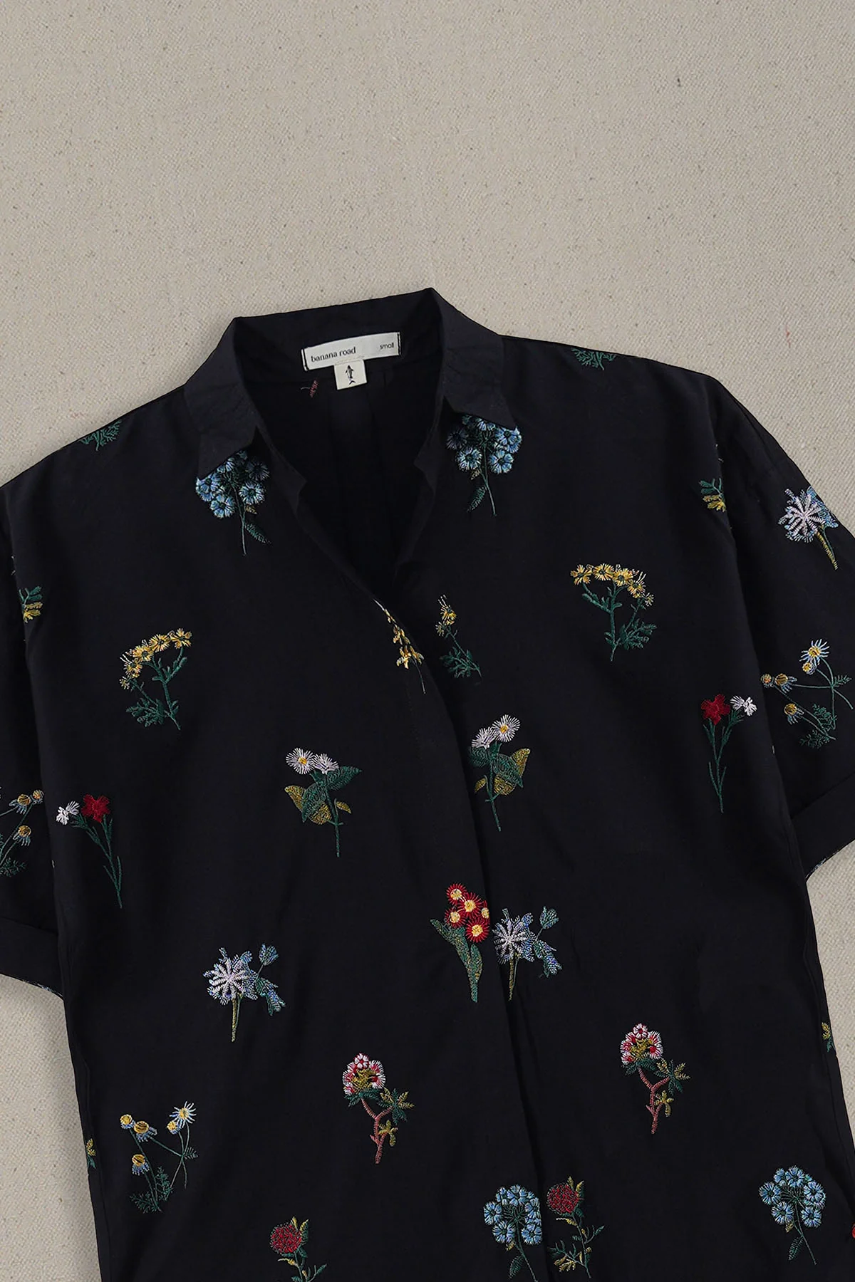 BLACK FLORA TUNIC - Image 8