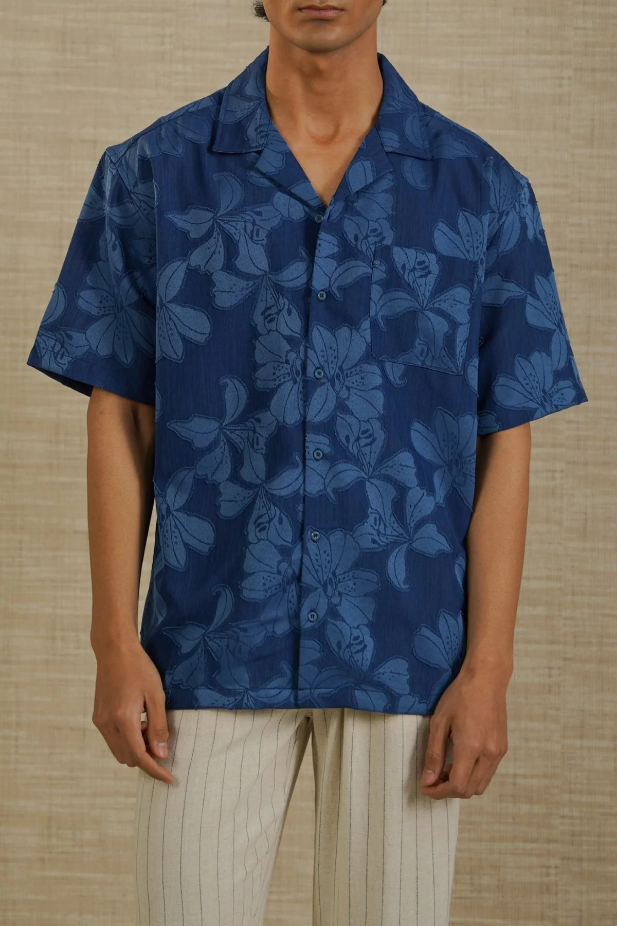 BLUE PETAL BUTTON DOWN - Image 4