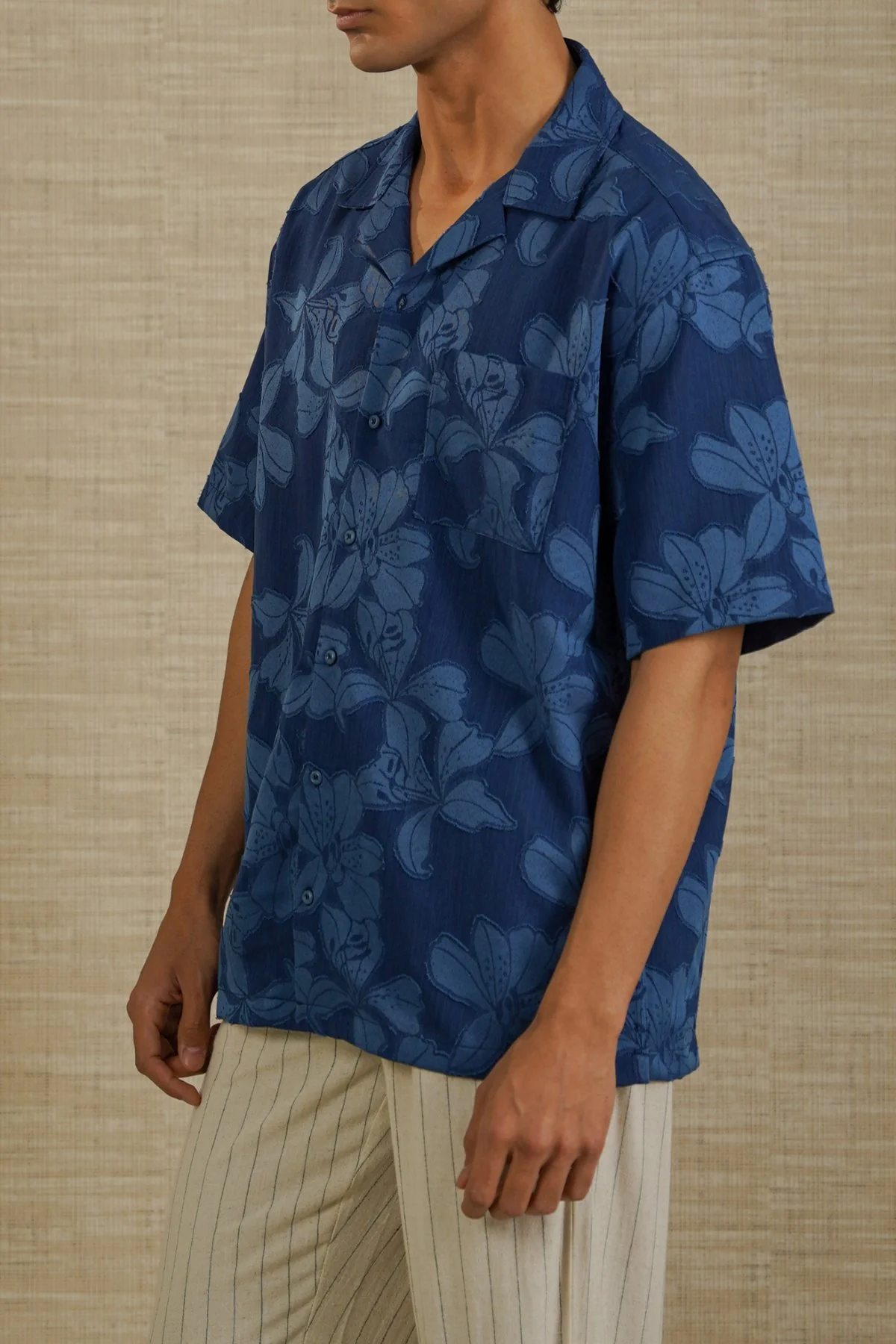 BLUE PETAL BUTTON DOWN - Image 5