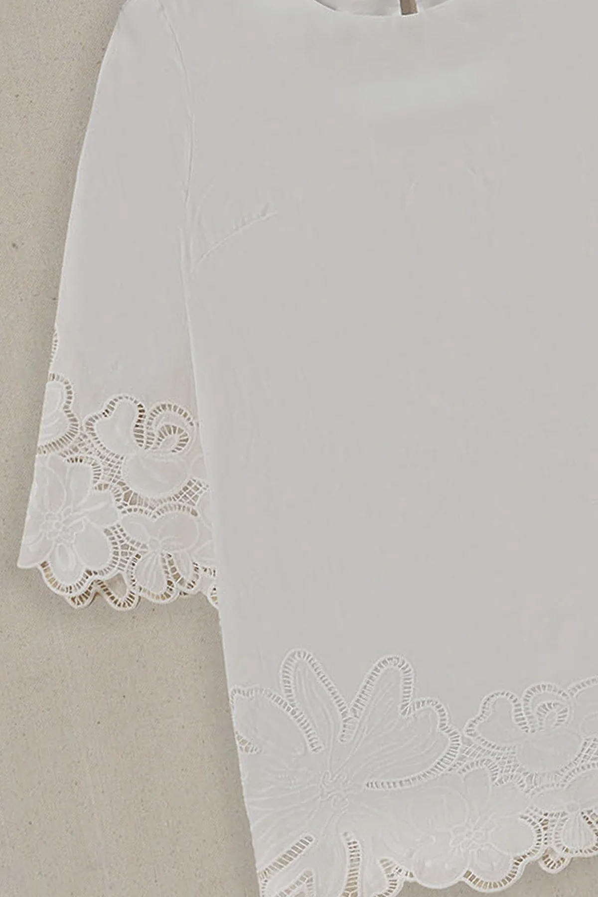BOTANICAL CUTWORK TOP - Image 7