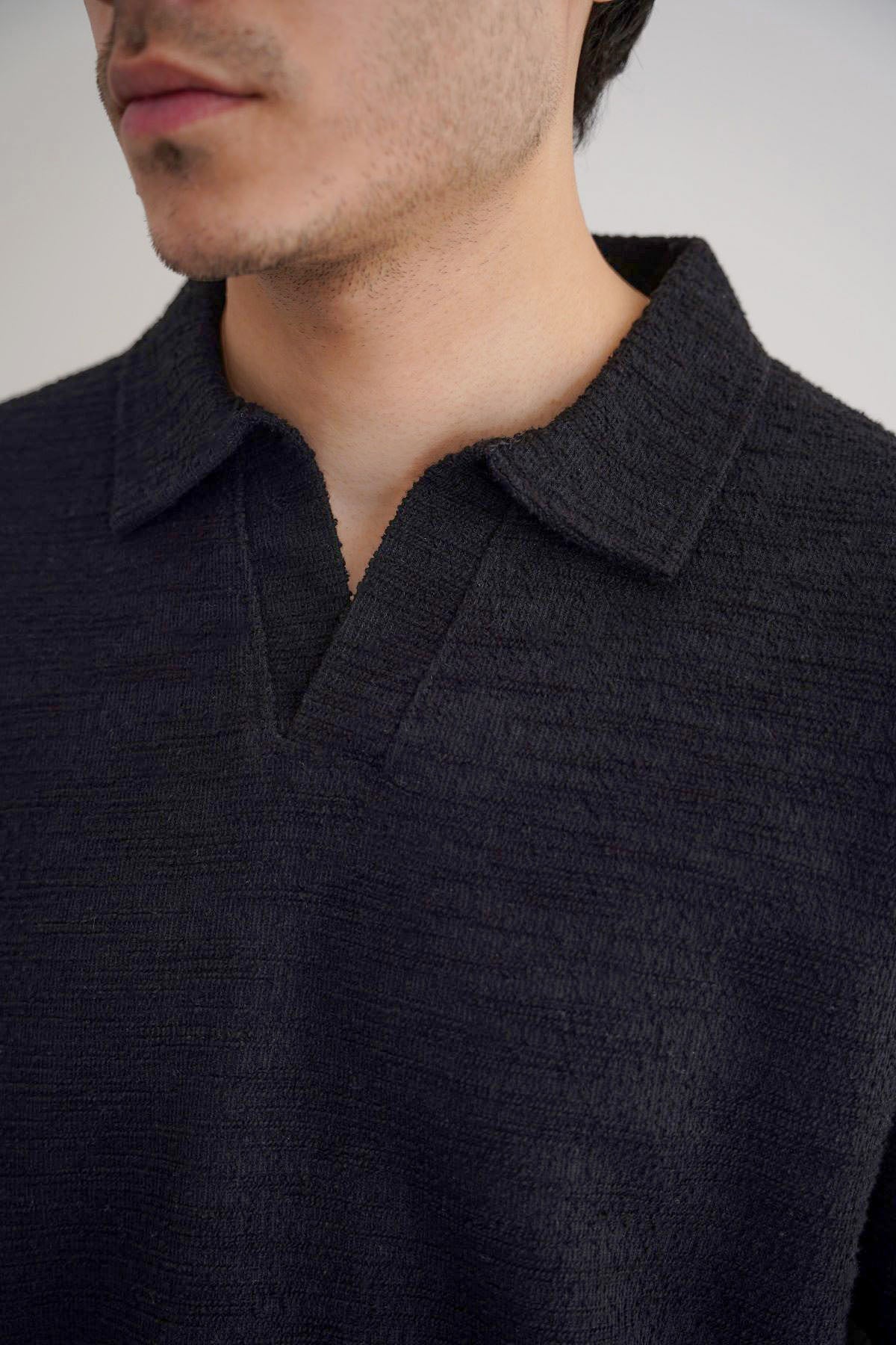BOUCLE-KNIT POLO - Image 3