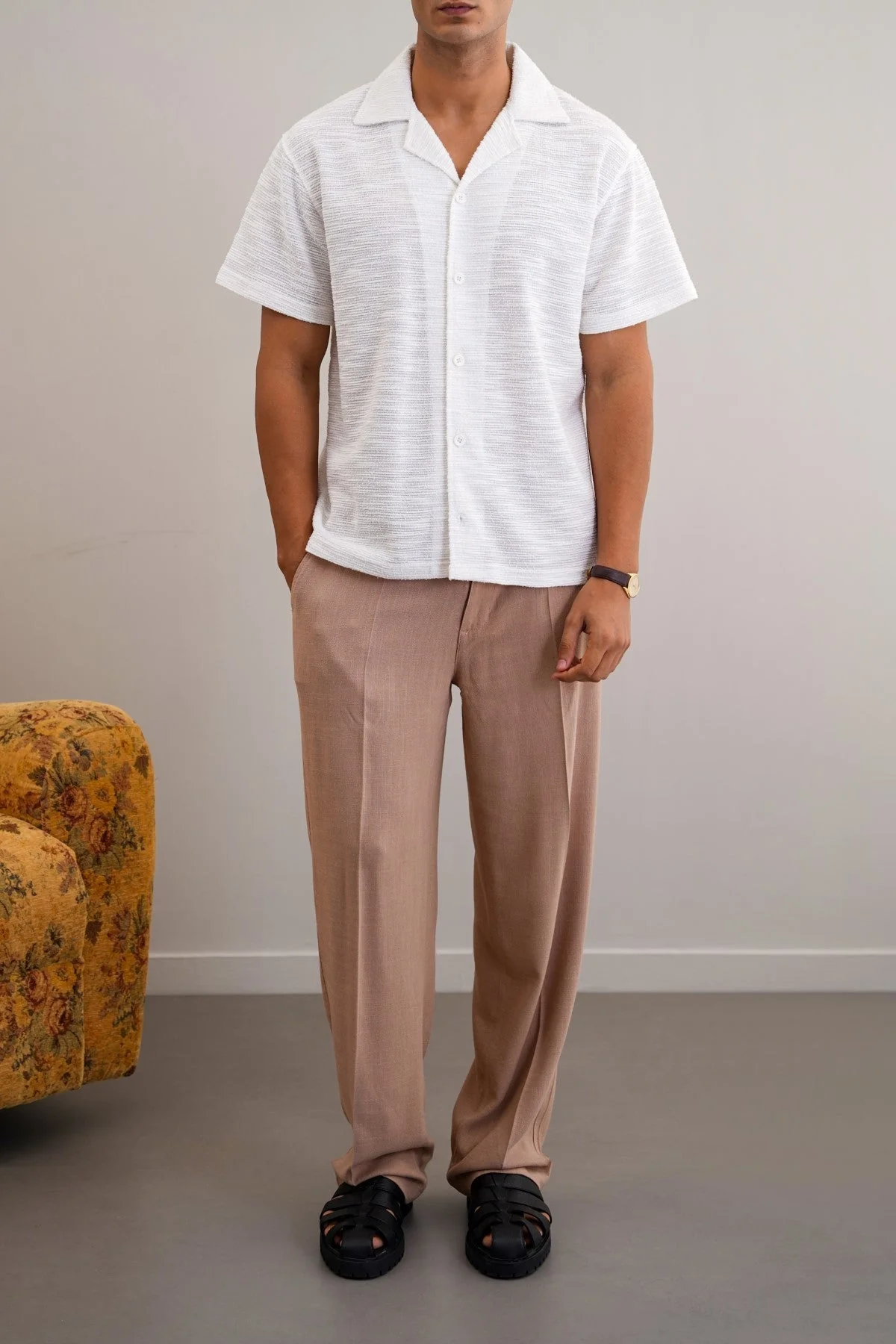 BOUCLE SAFARI SHIRT - Image 3