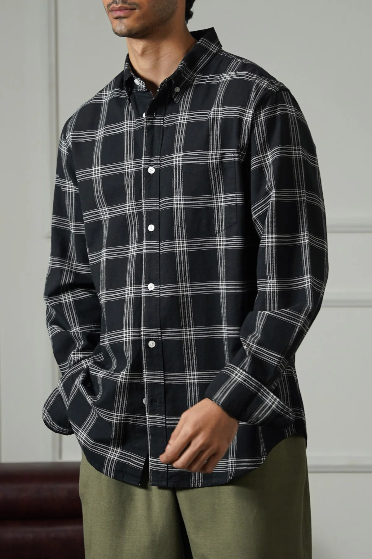 BOY-NEXT-DOOR COTTON SHIRT