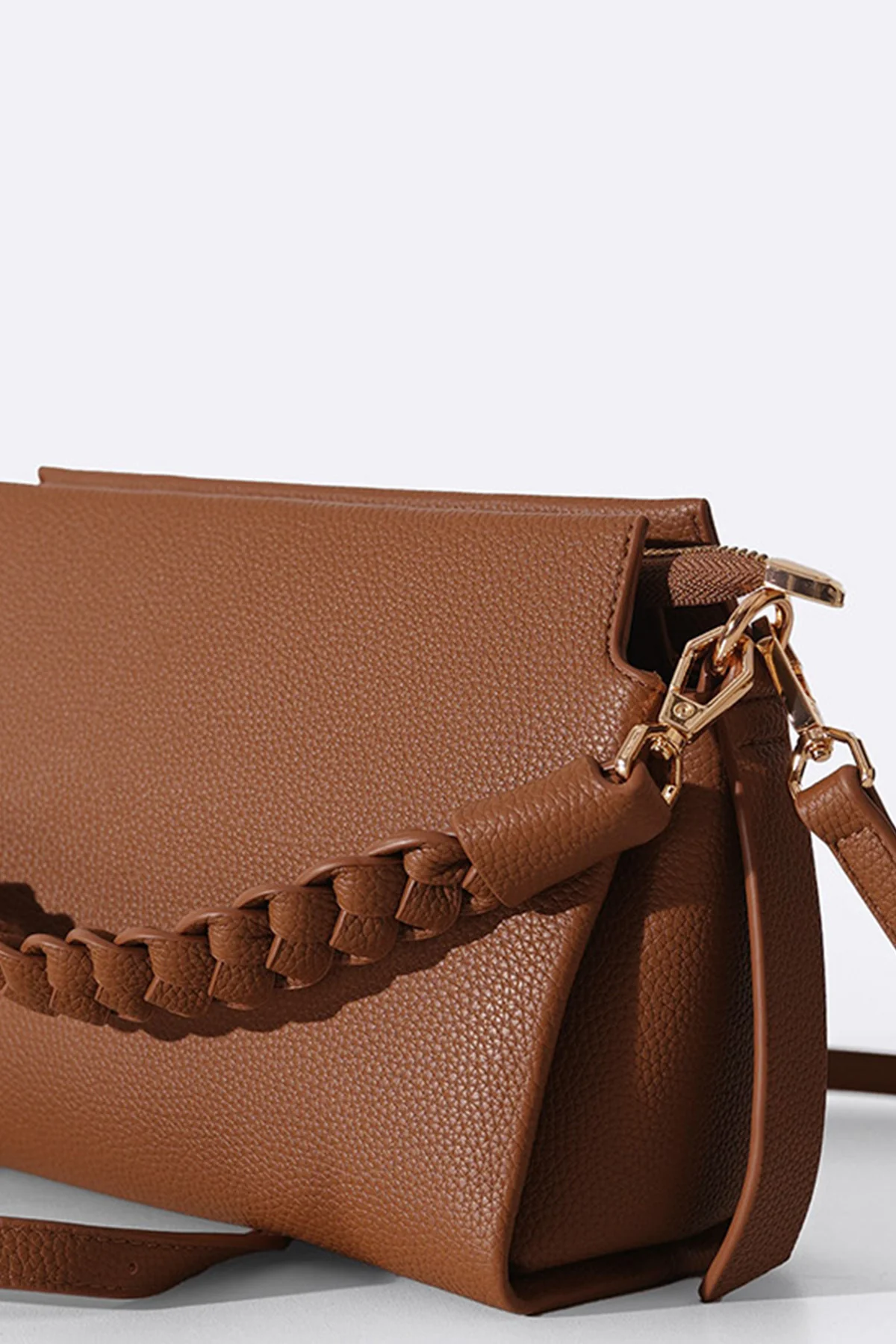 BRAIDED TOP HANDLE BAG - Image 6