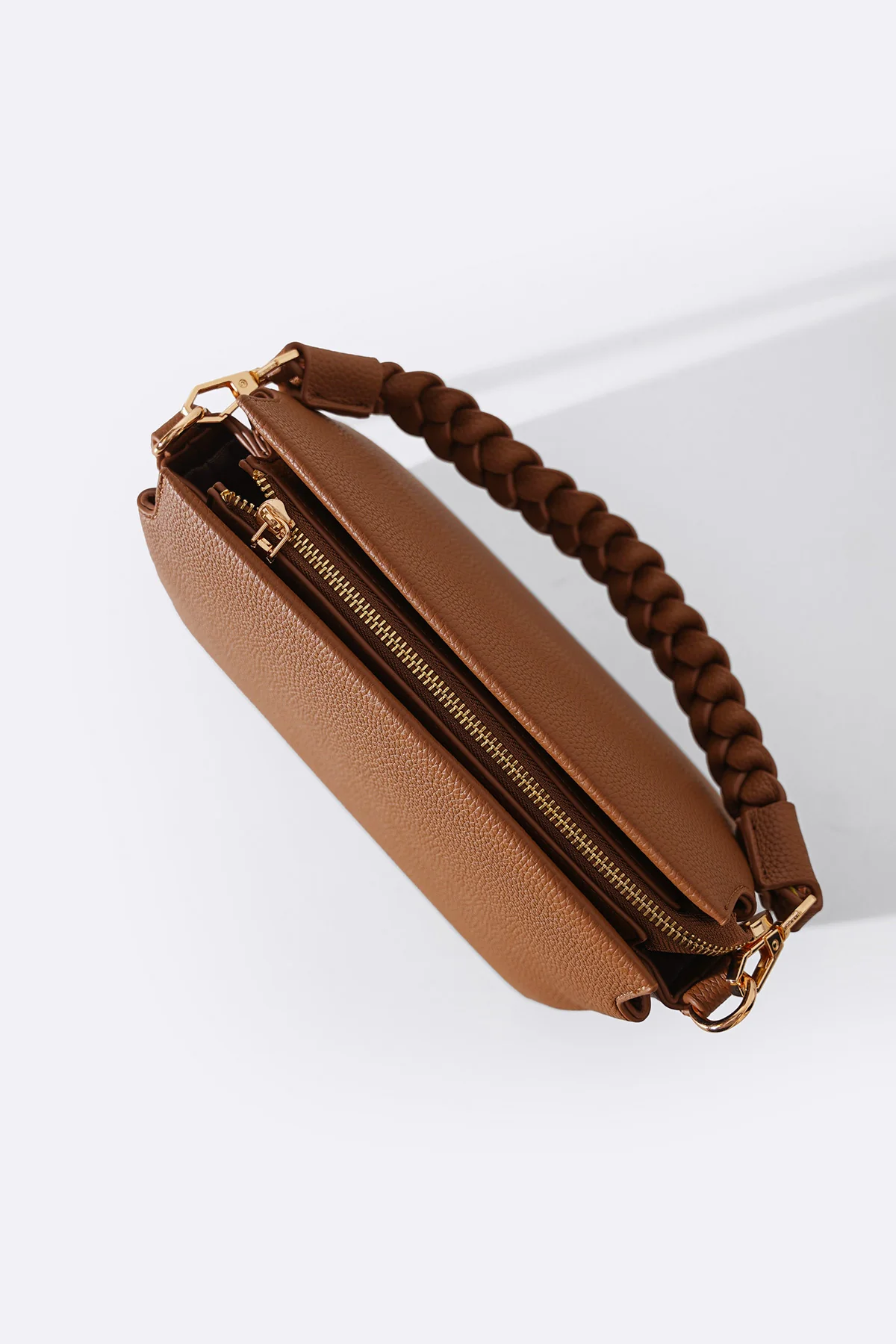 BRAIDED TOP HANDLE BAG - Image 8