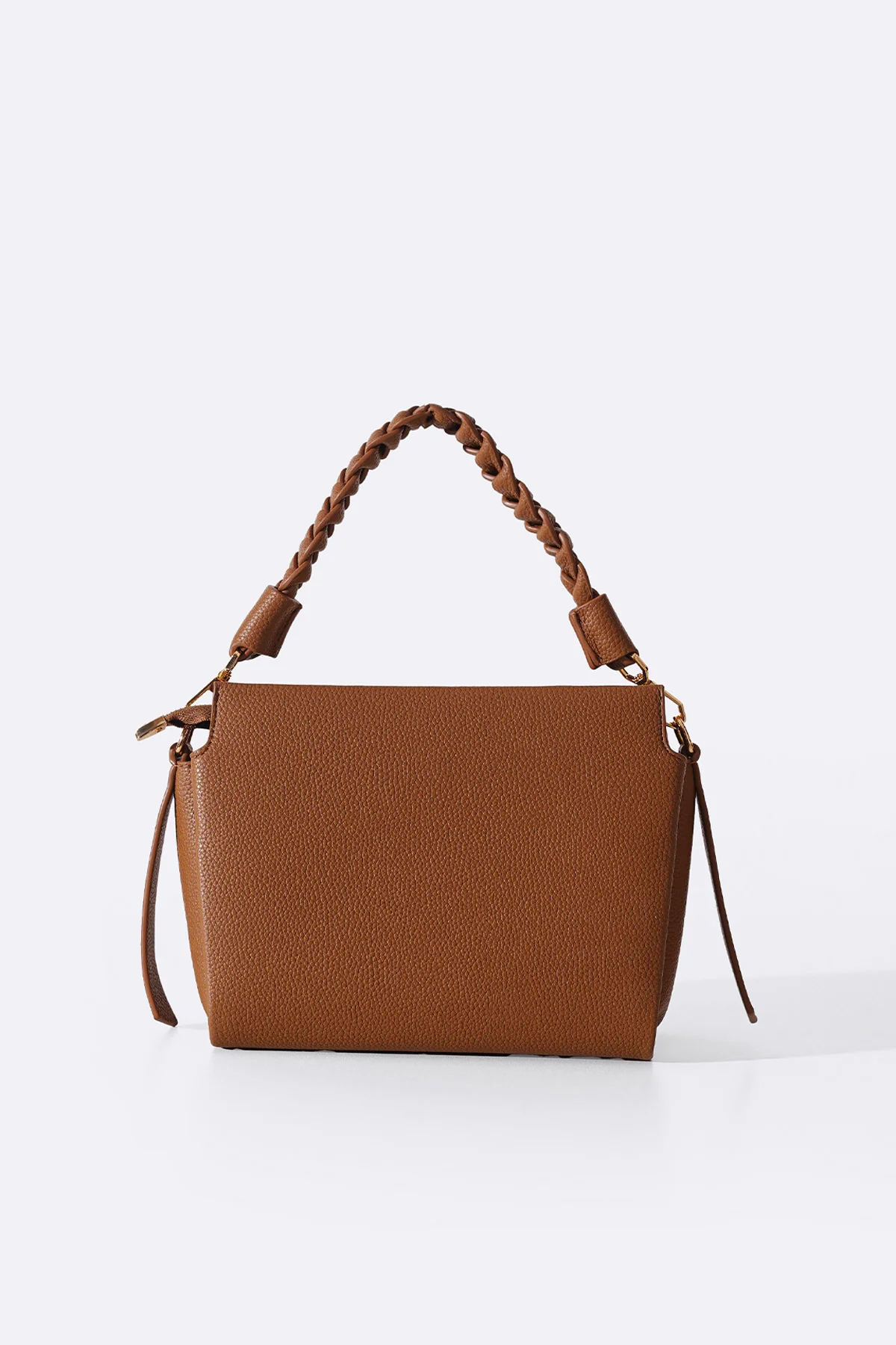 BRAIDED TOP HANDLE BAG - Image 9