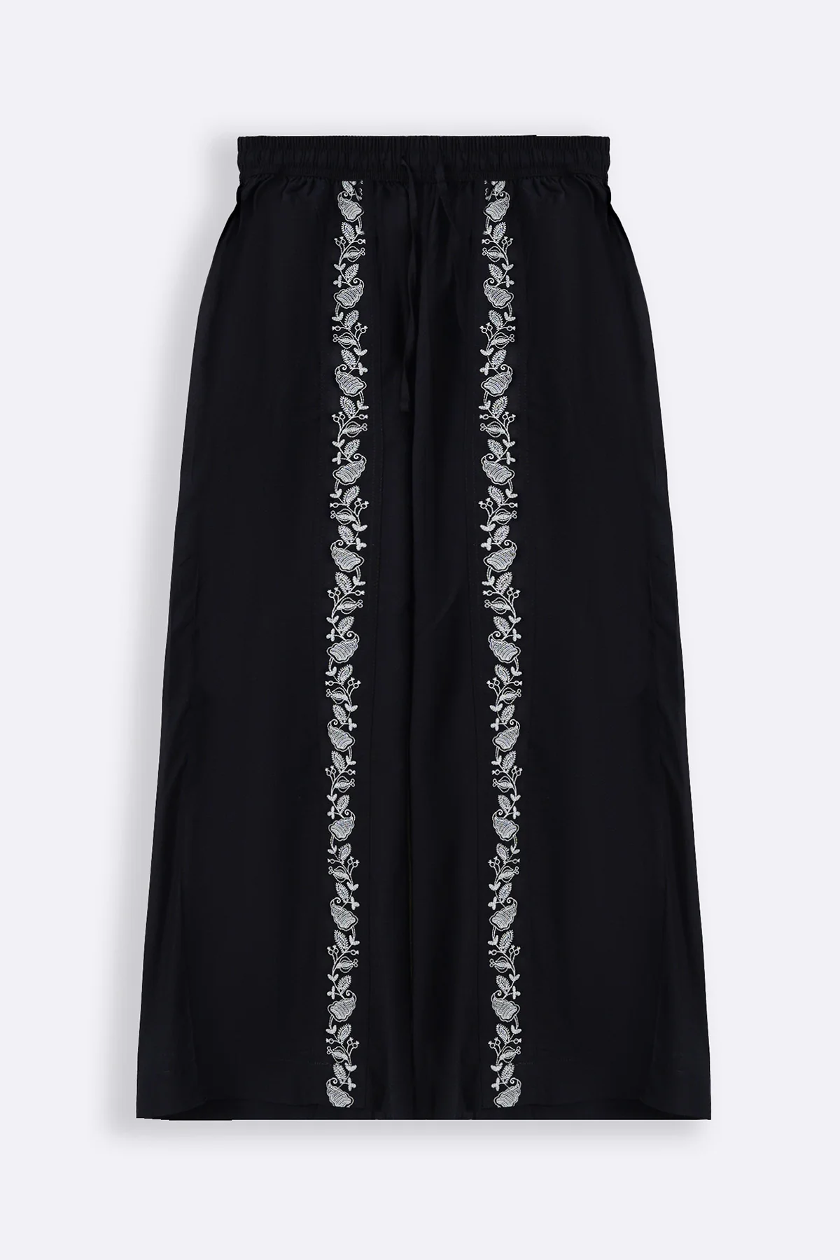 BRODERIE STRAIGHT PANTS - Image 2