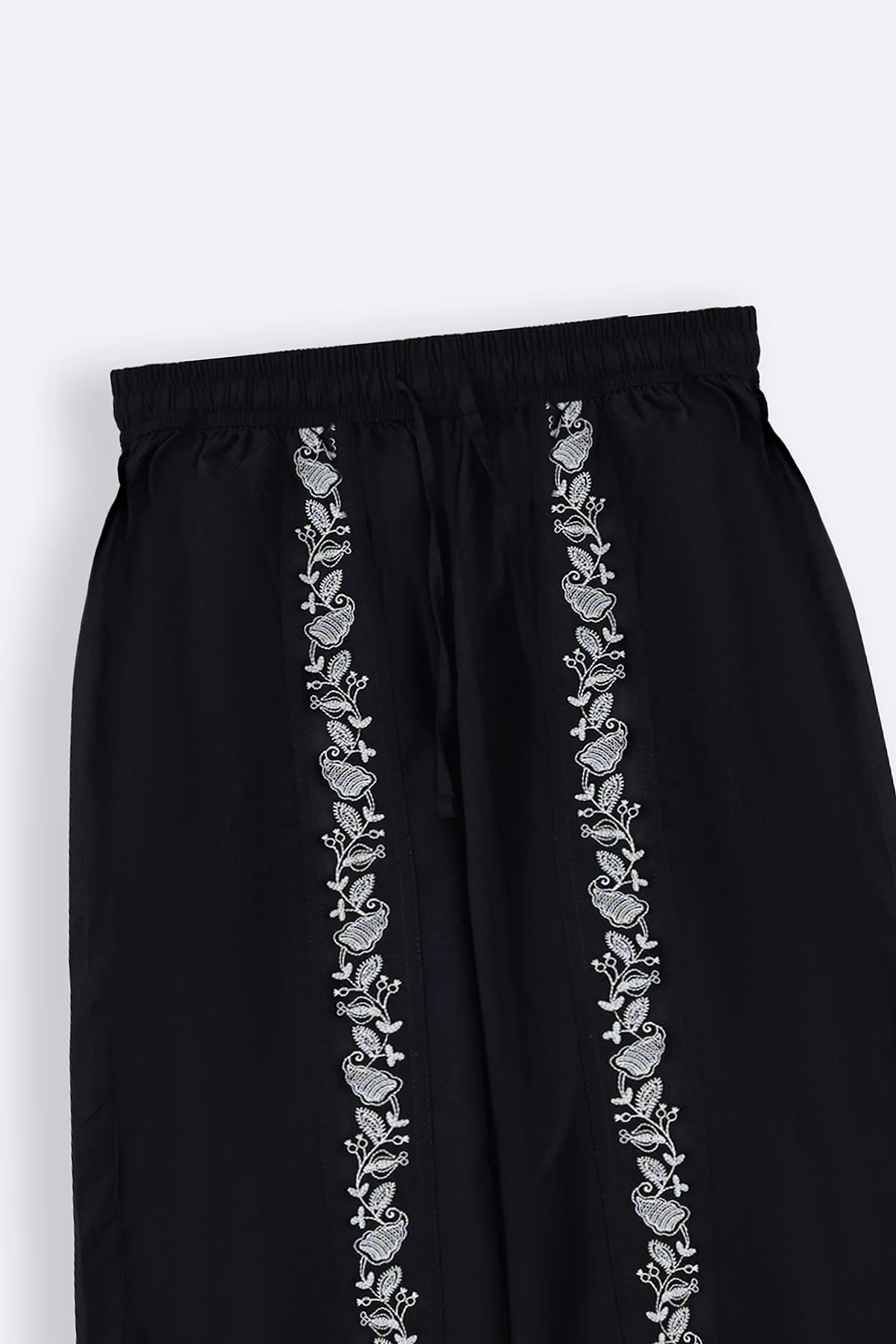 BRODERIE STRAIGHT PANTS - Image 7