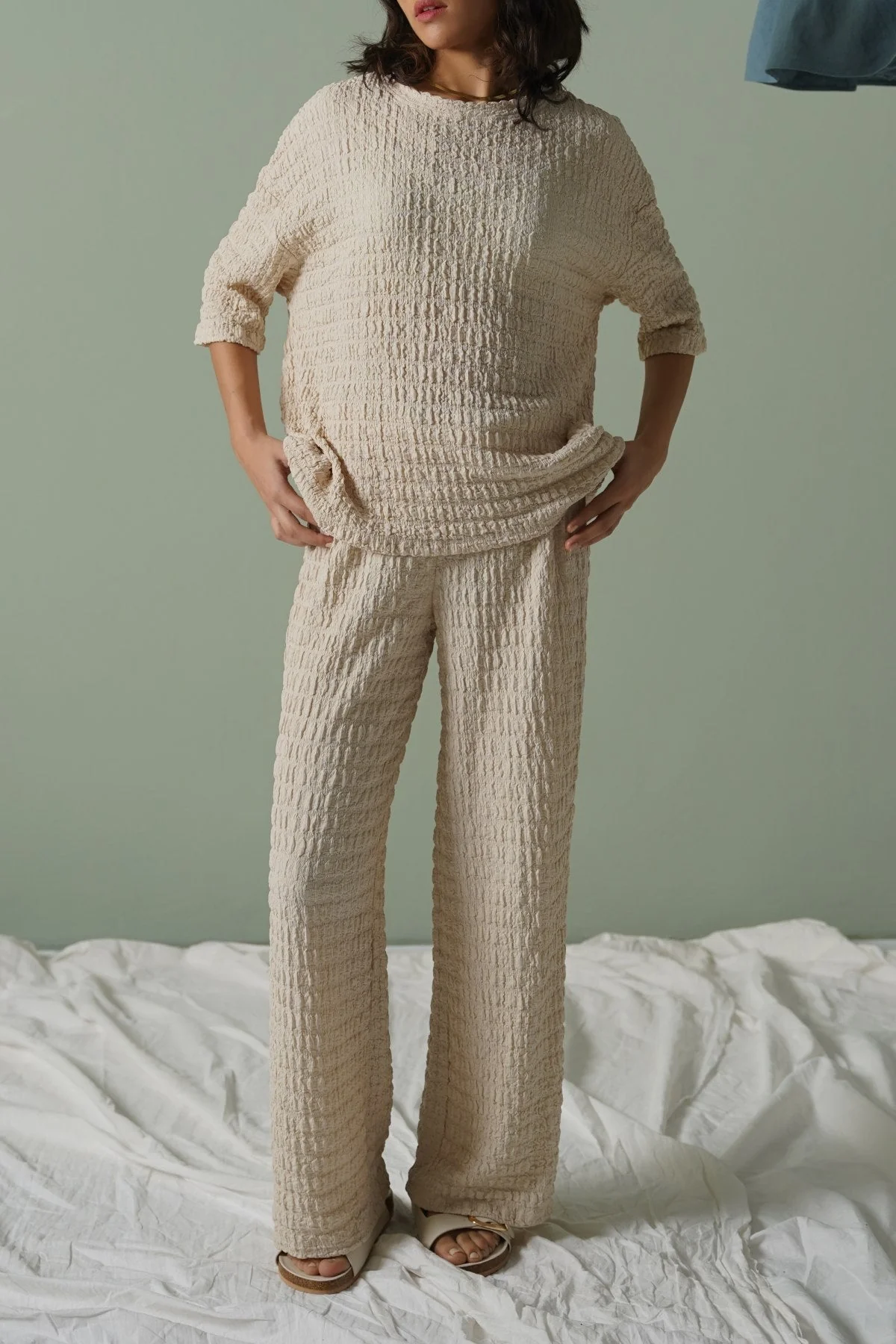 BUBBLE CRINKLE PANTS - Image 3