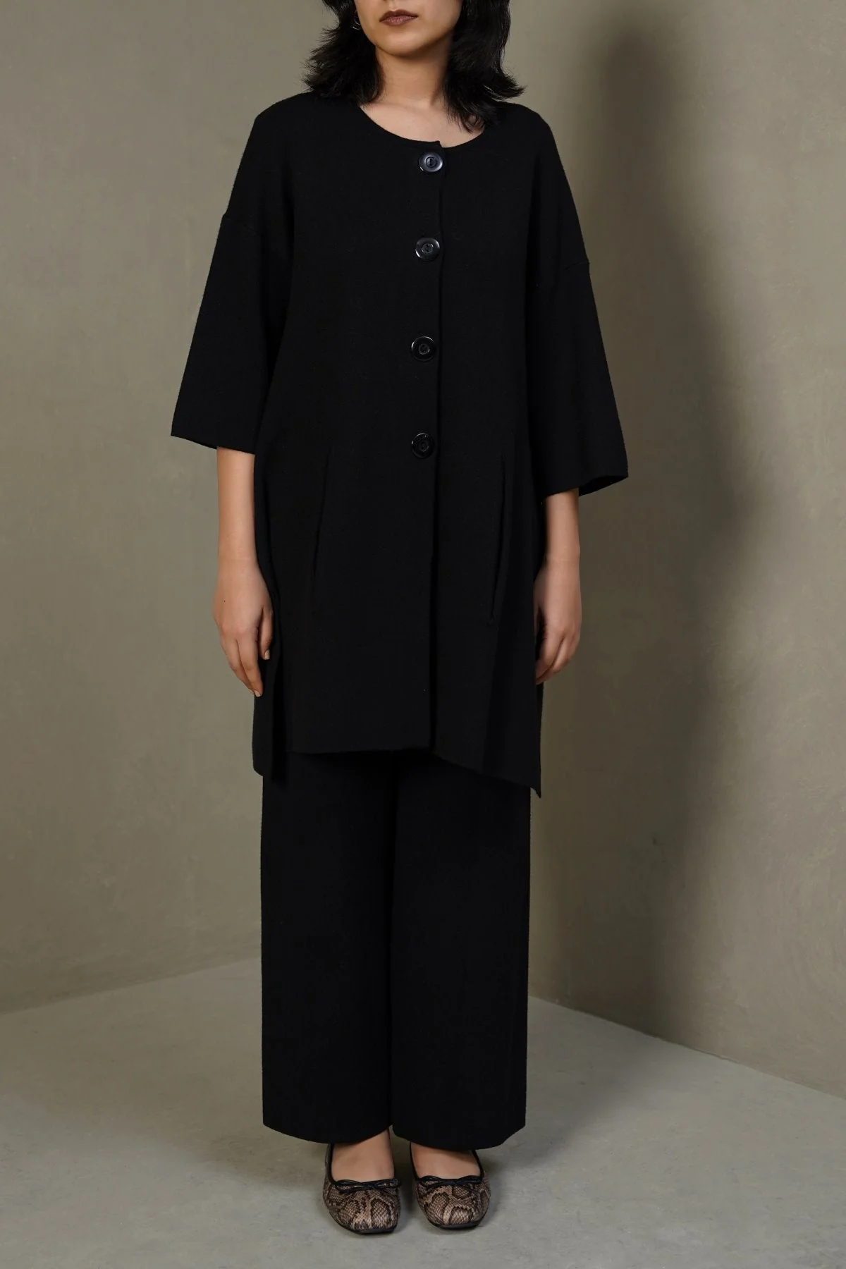 BUTTON KNIT CARDIGAN - Image 4