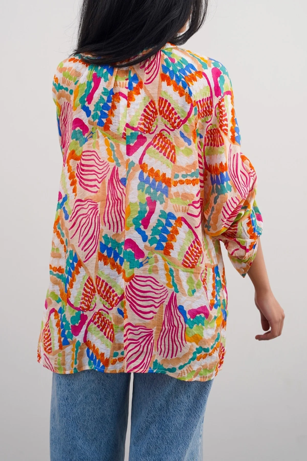 CACTUS SILK BLOUSE - Image 5