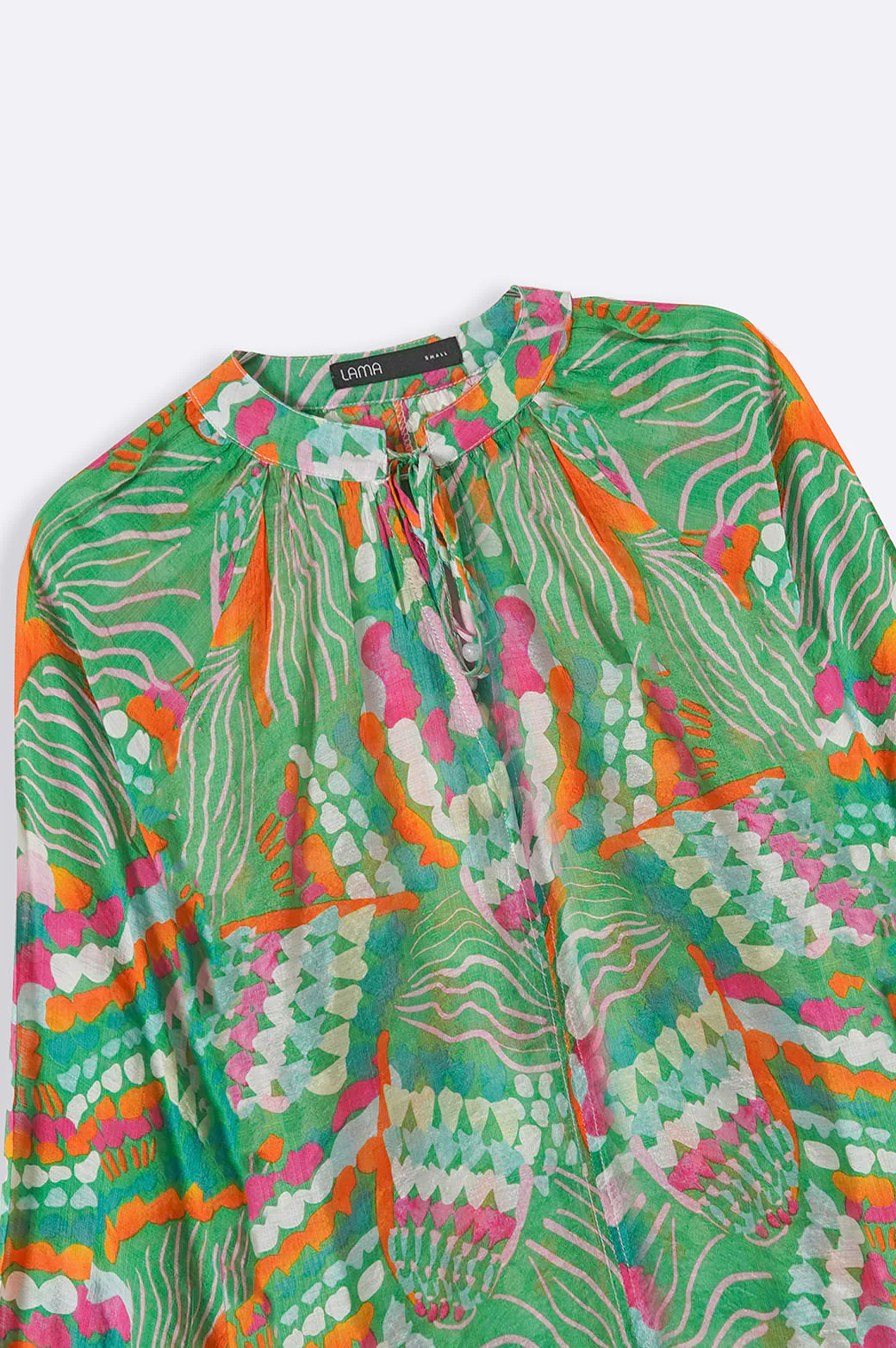 CACTUS SILK BLOUSE - Image 7