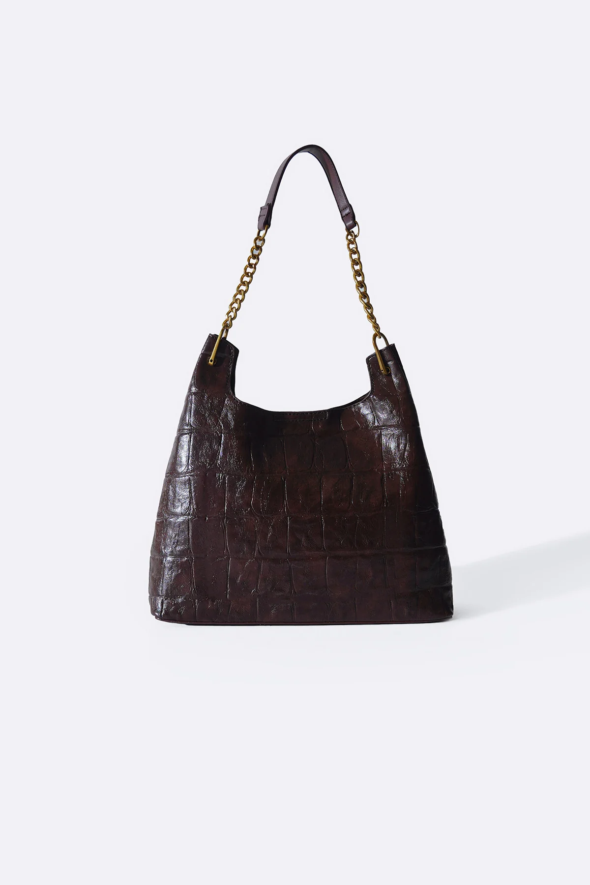 CARMO EMBOSSED SHOULDER BAG - Image 5