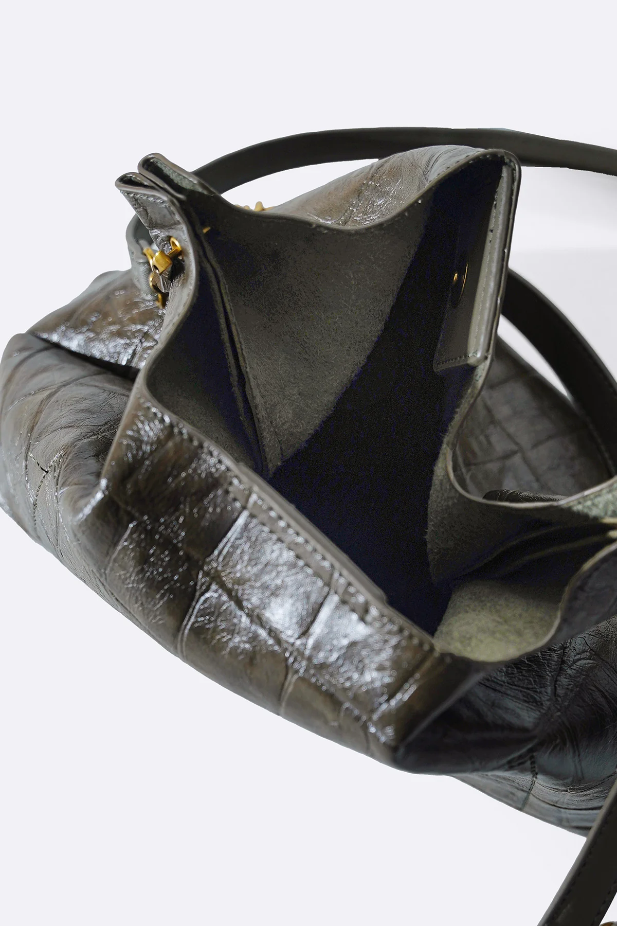 CARMO EMBOSSED SHOULDER BAG - Image 4