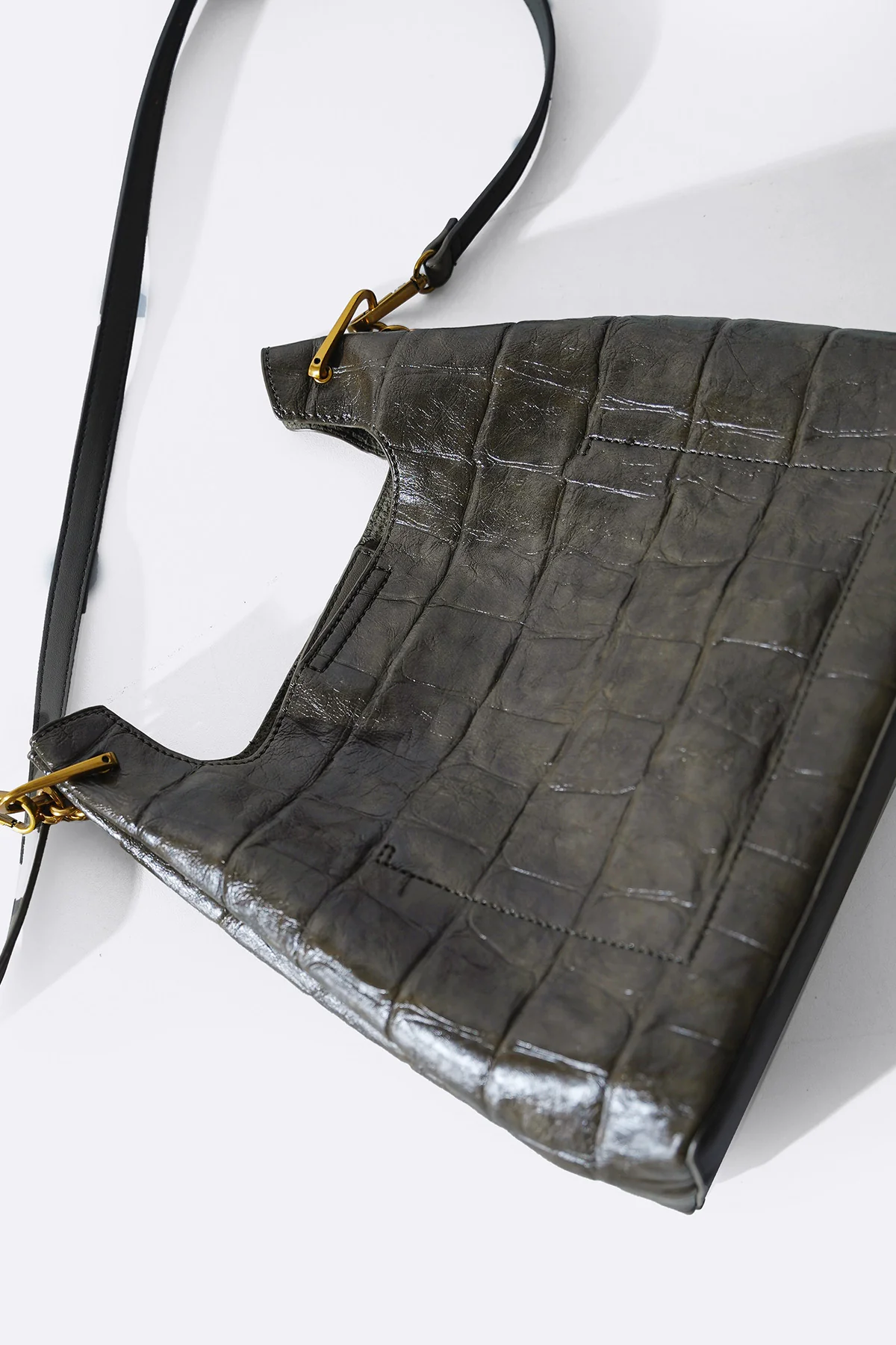 CARMO EMBOSSED SHOULDER BAG - Image 7