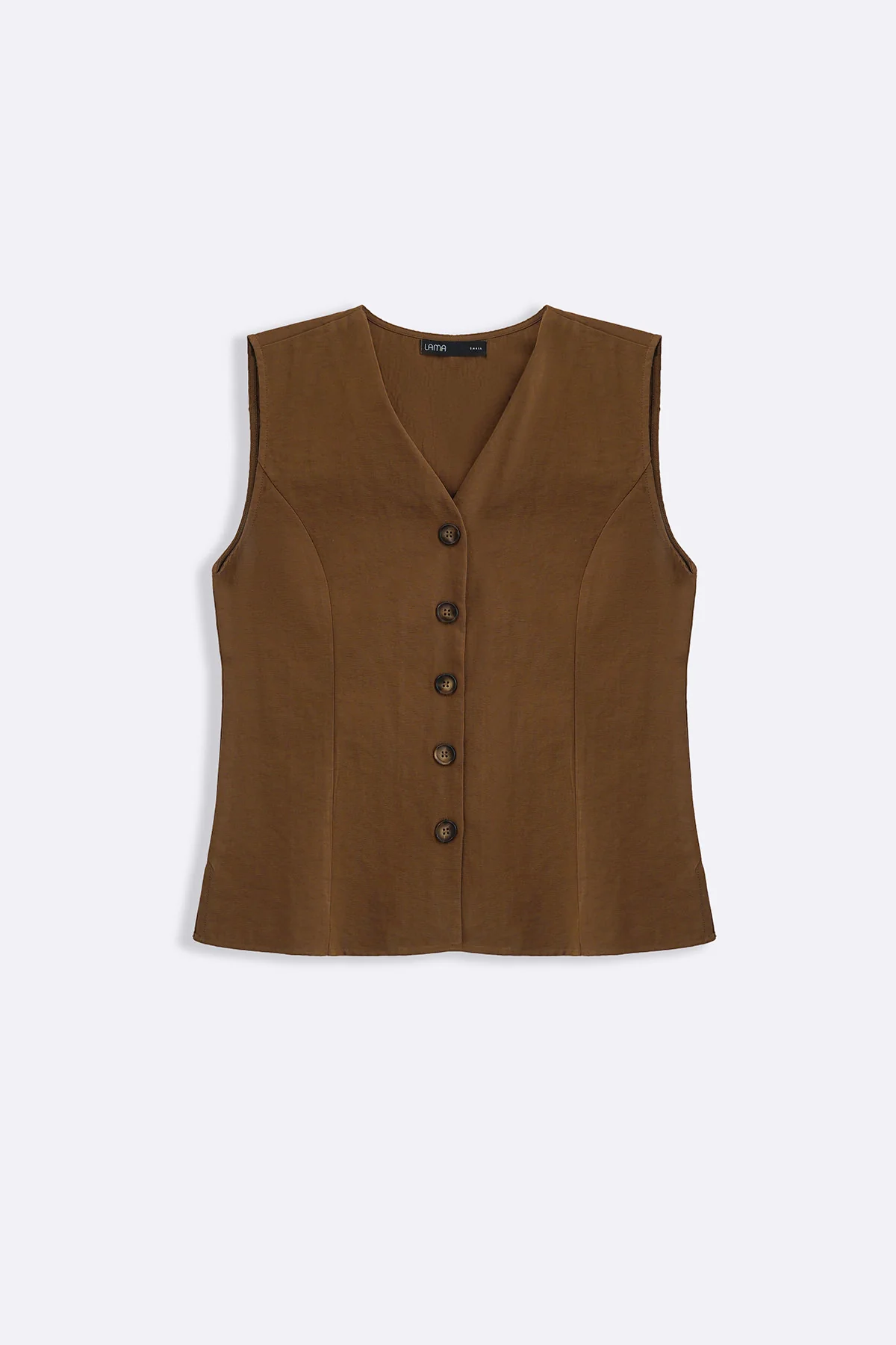 CASUAL COTTON MIX VEST - Image 2