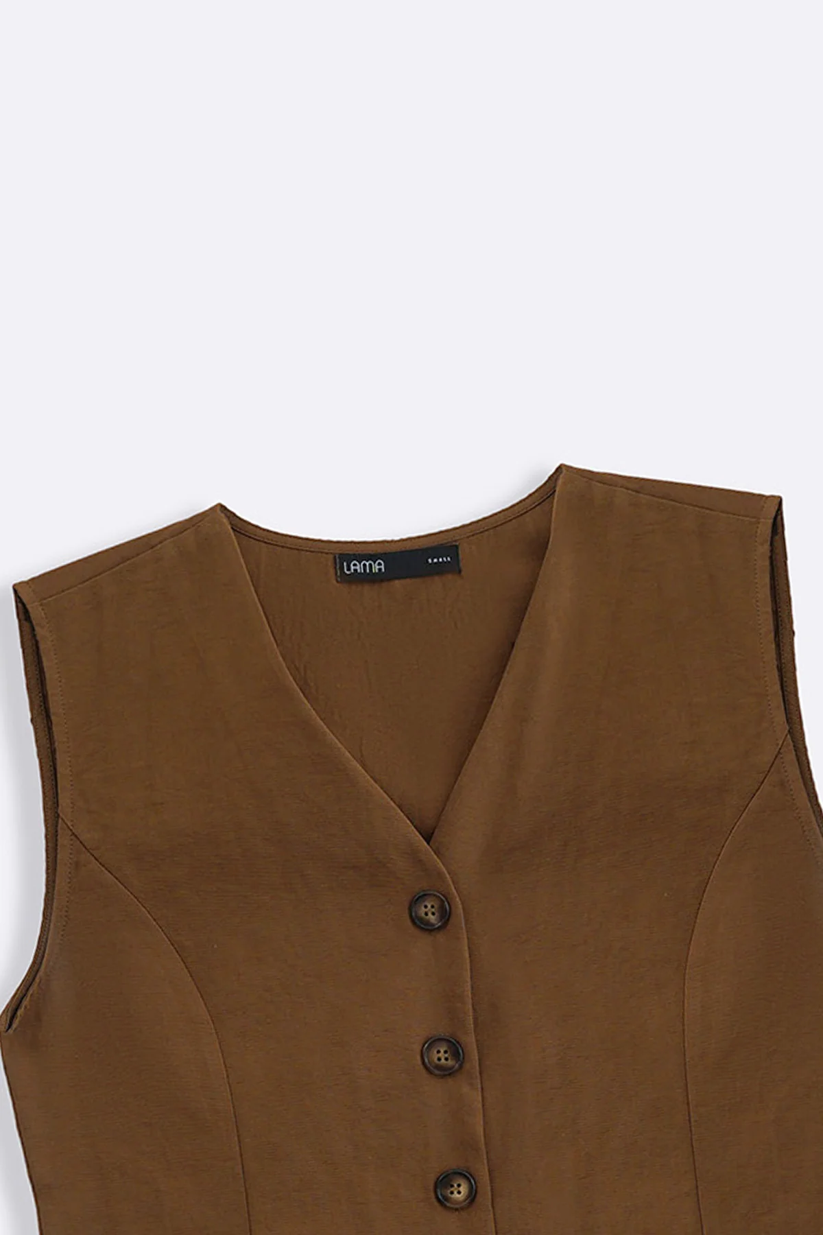 CASUAL COTTON MIX VEST - Image 7
