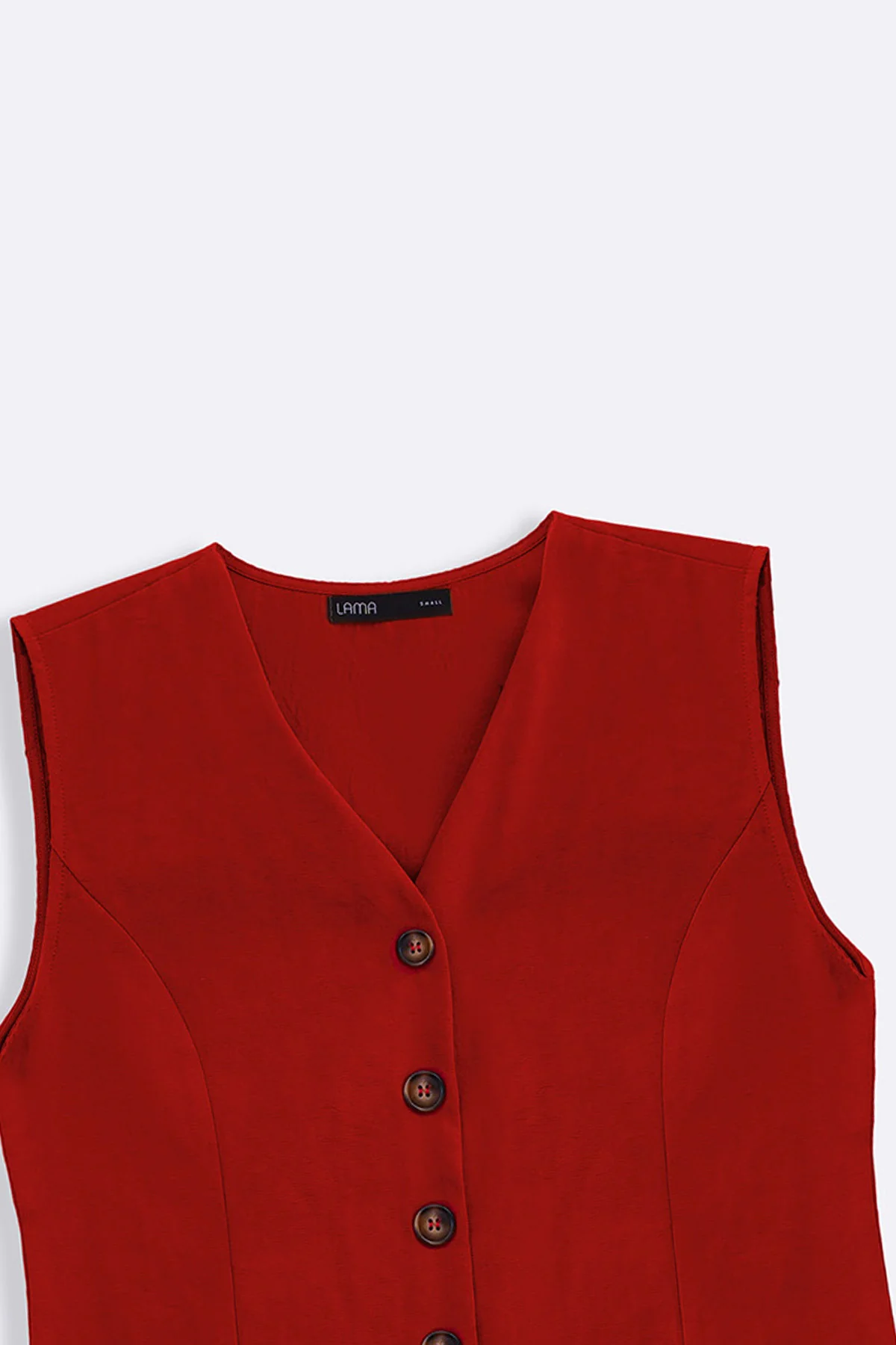 CASUAL COTTON MIX VEST - Image 6