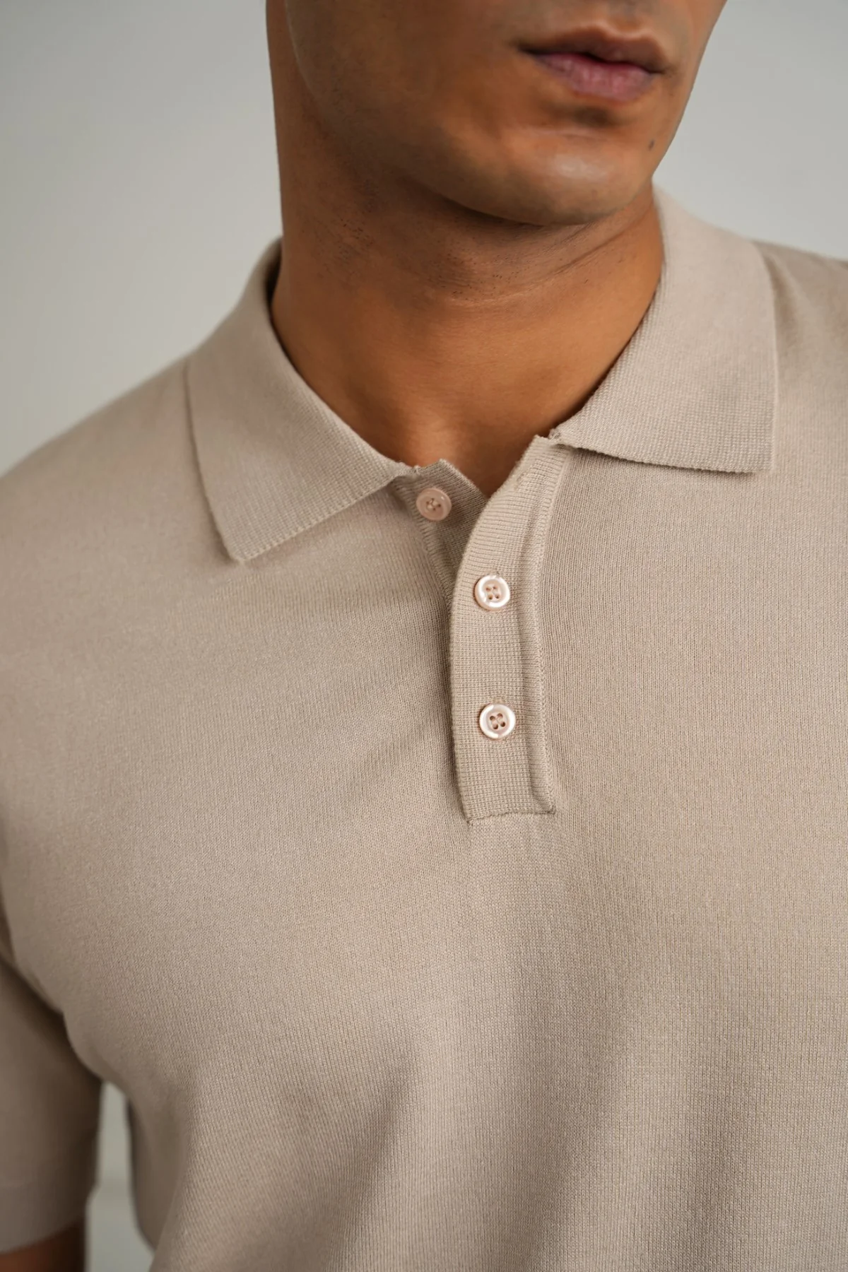 CASUAL RIBBED POLO - Image 3