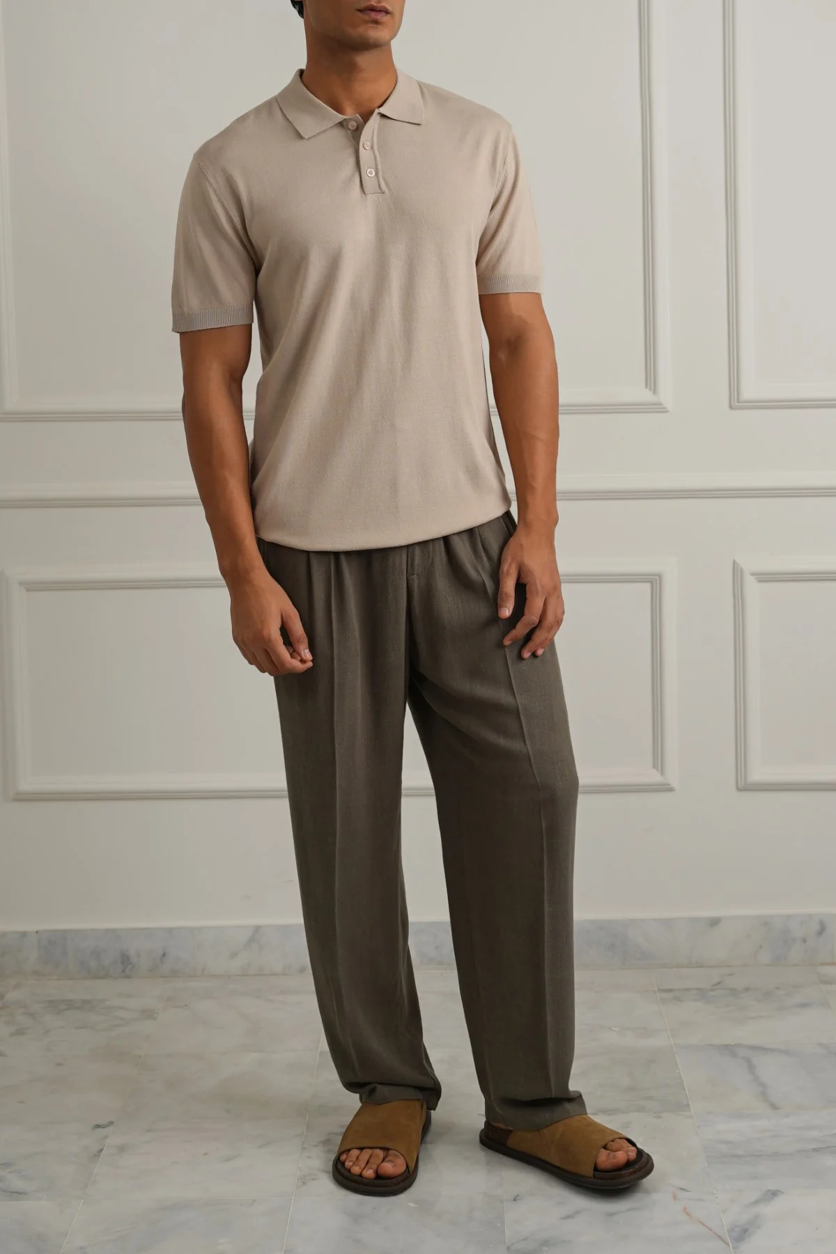 CASUAL RIBBED POLO - Image 4
