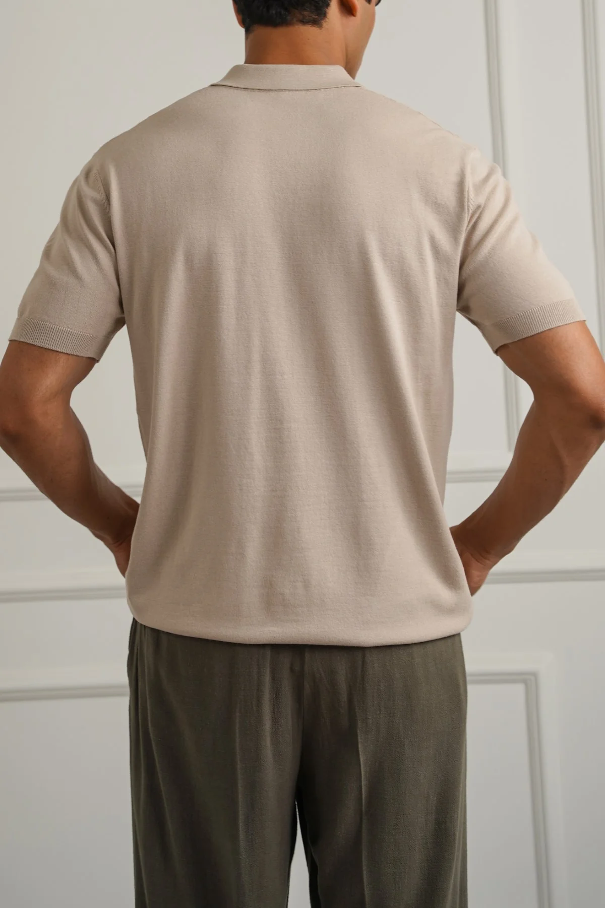 CASUAL RIBBED POLO - Image 5