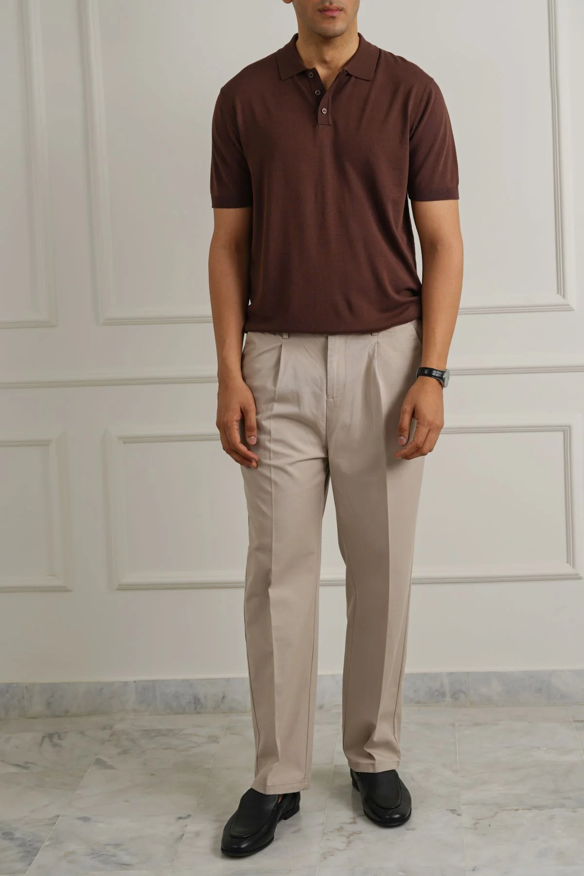 CASUAL RIBBED POLO - Image 5